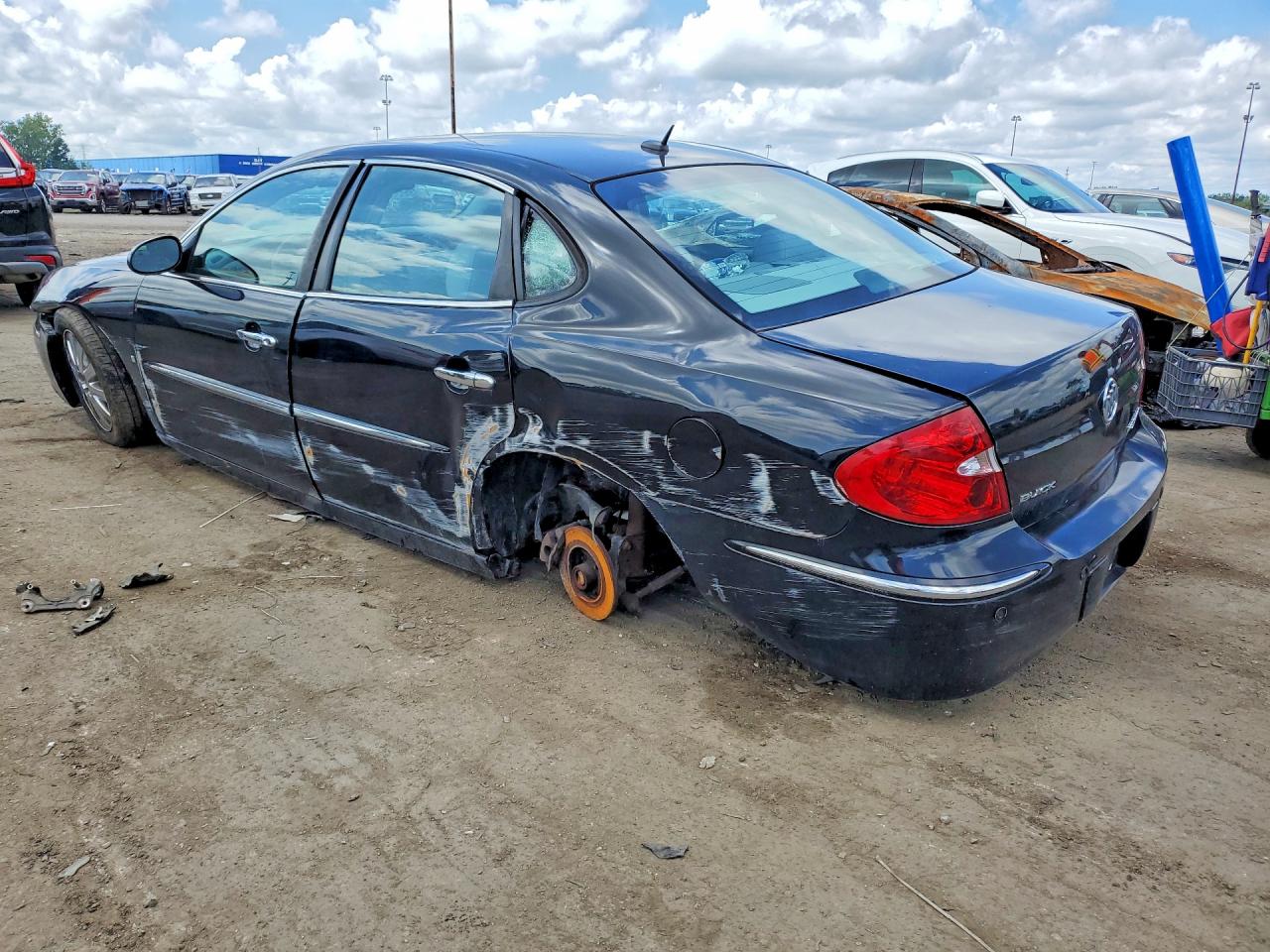 2007 Buick Lacrosse Cxl Black vin: 2G4WD582371107491