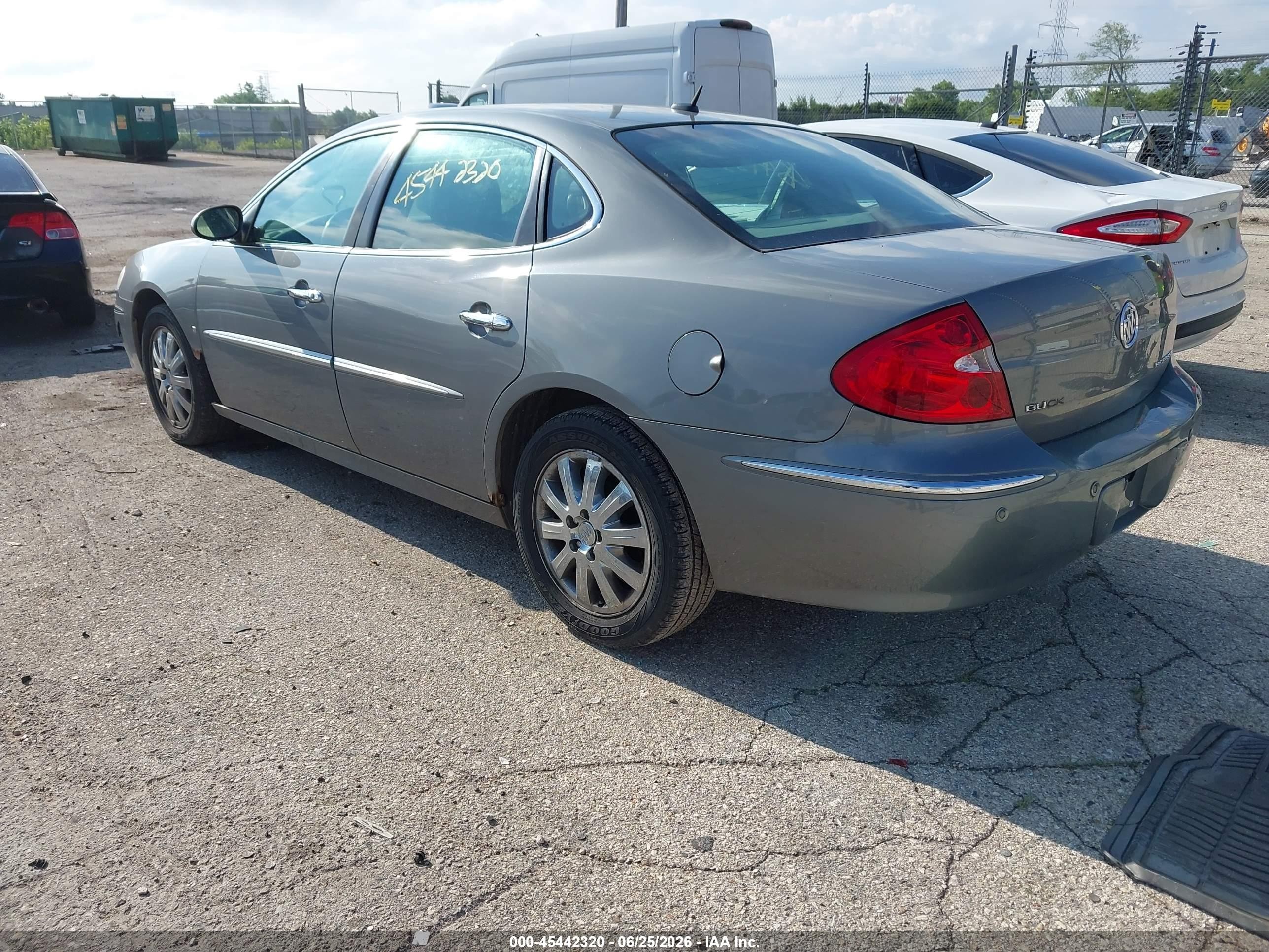 2007 Buick Lacrosse Cxl Tan vin: 2G4WD582371129362
