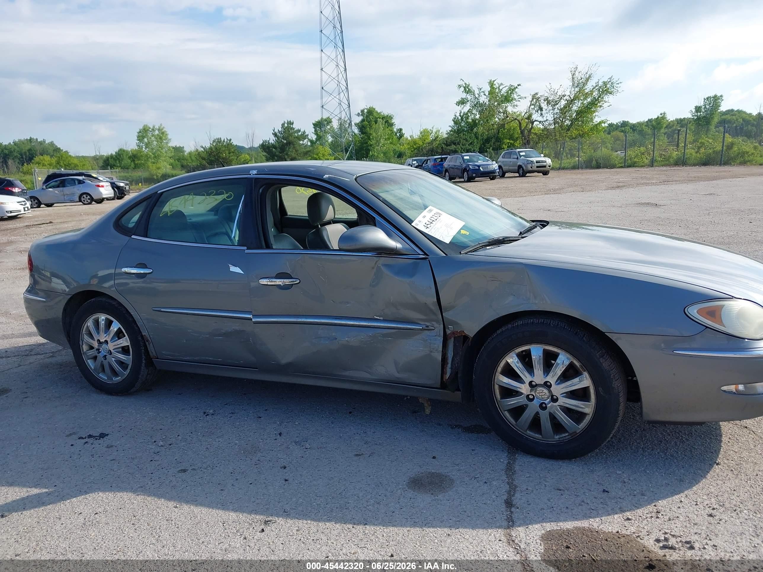 2007 Buick Lacrosse Cxl Tan vin: 2G4WD582371129362