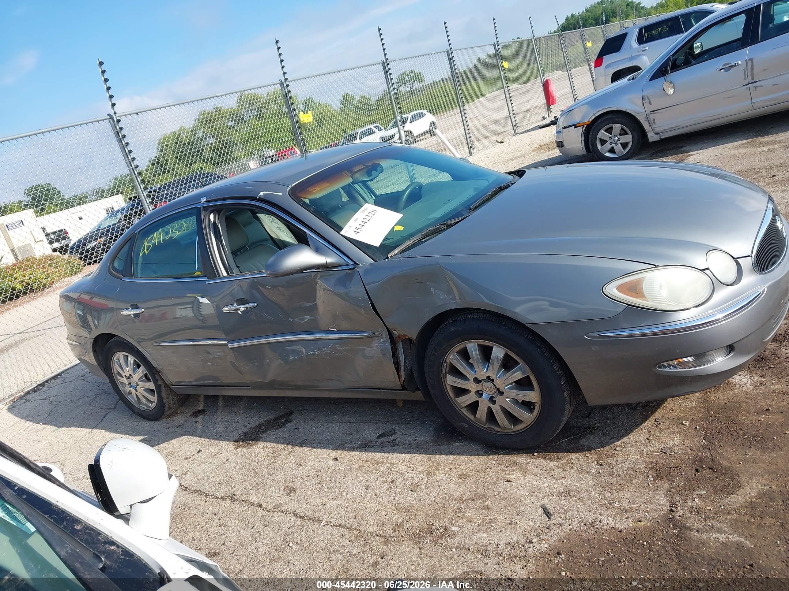 2007 Buick Lacrosse Cxl Tan vin: 2G4WD582371129362