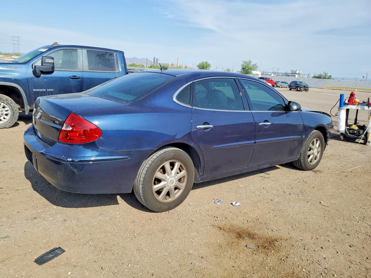 2007 Buick Lacrosse Cxl Blue vin: 2G4WD582371246021