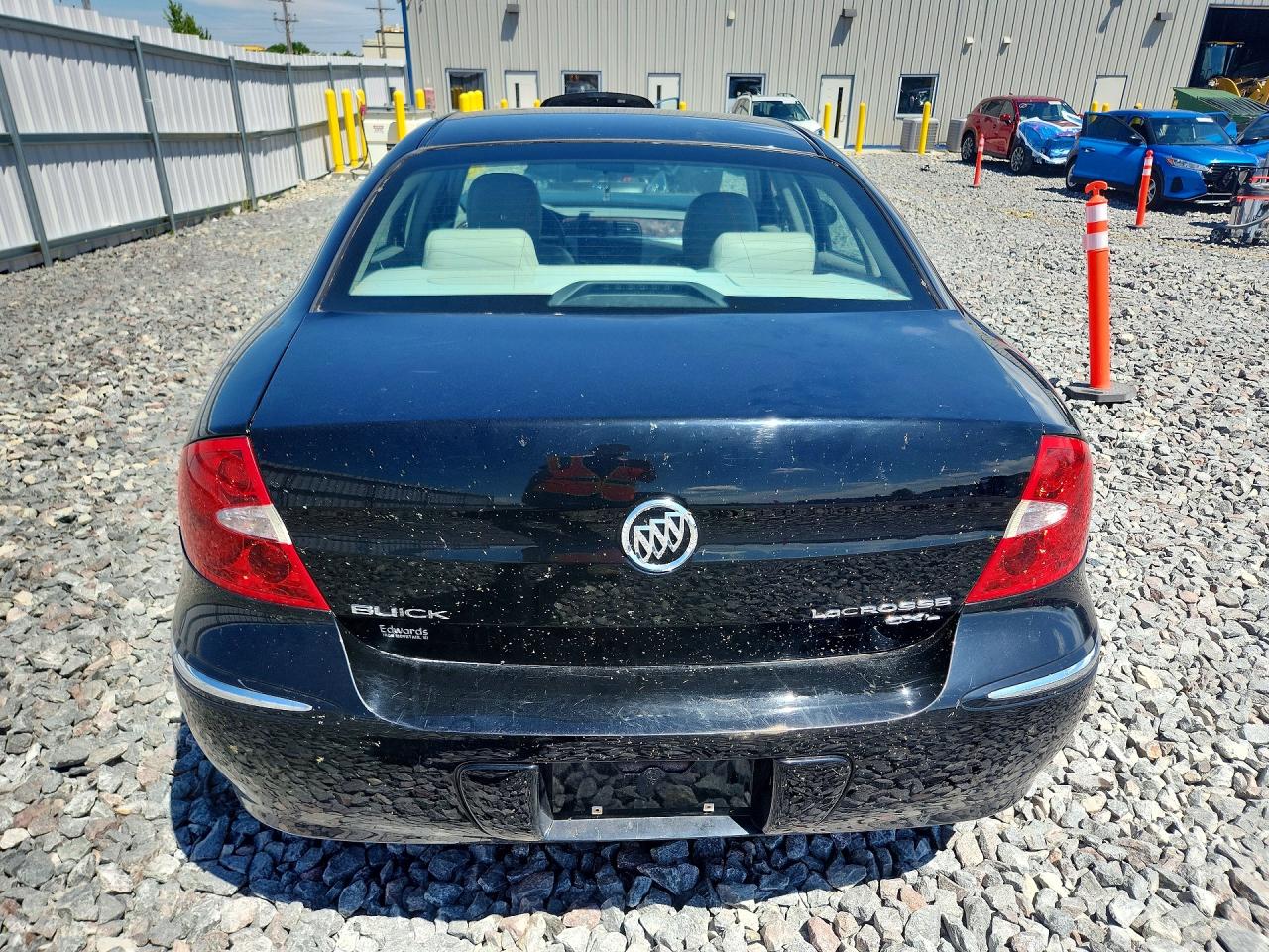 2008 Buick Lacrosse Cxl Black vin: 2G4WD582381147684