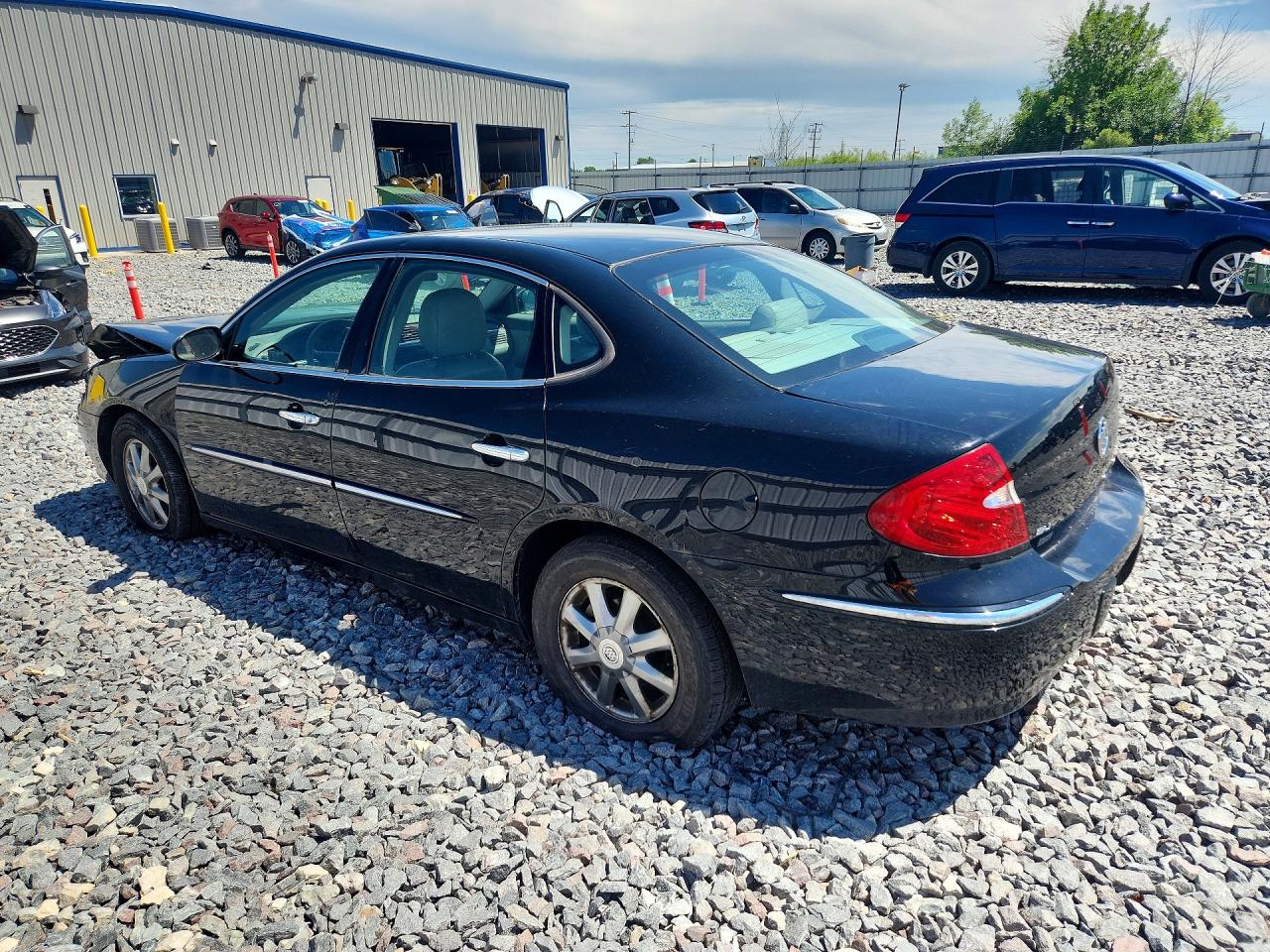 2008 Buick Lacrosse Cxl Black vin: 2G4WD582381147684