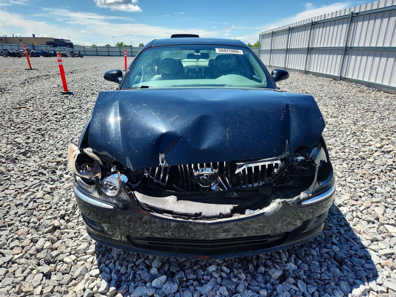 2008 Buick Lacrosse Cxl Black vin: 2G4WD582381147684