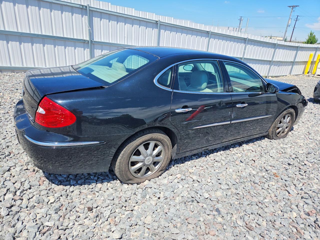 2008 Buick Lacrosse Cxl Black vin: 2G4WD582381147684