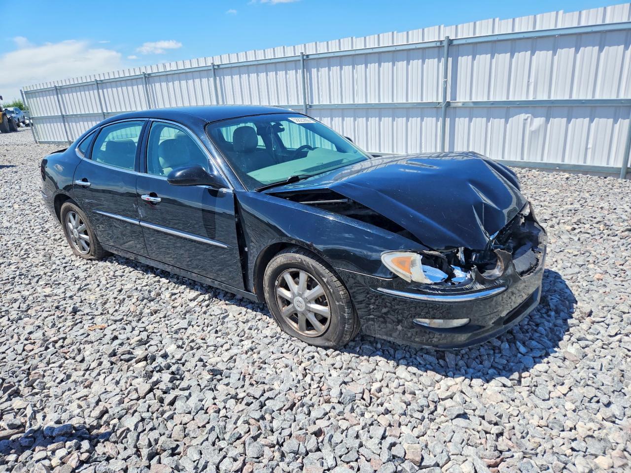 2008 Buick Lacrosse Cxl Black vin: 2G4WD582381147684