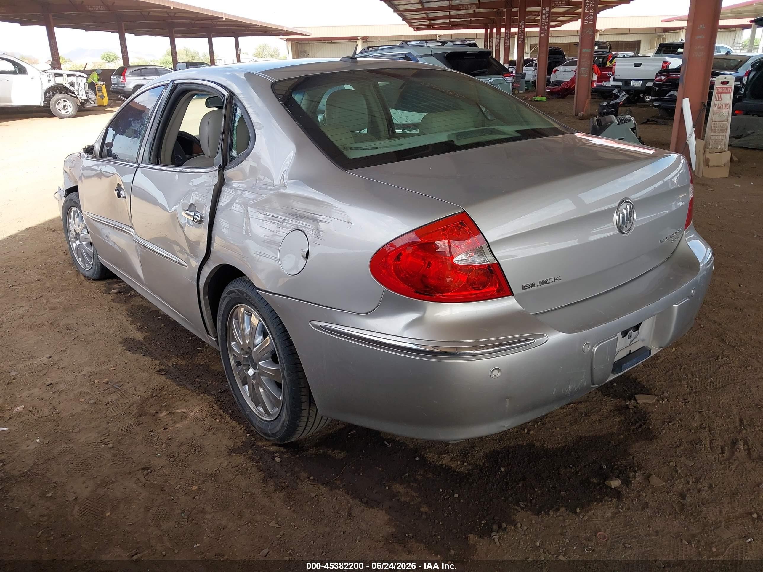 2008 Buick Lacrosse Cxl Beige vin: 2G4WD582381348808