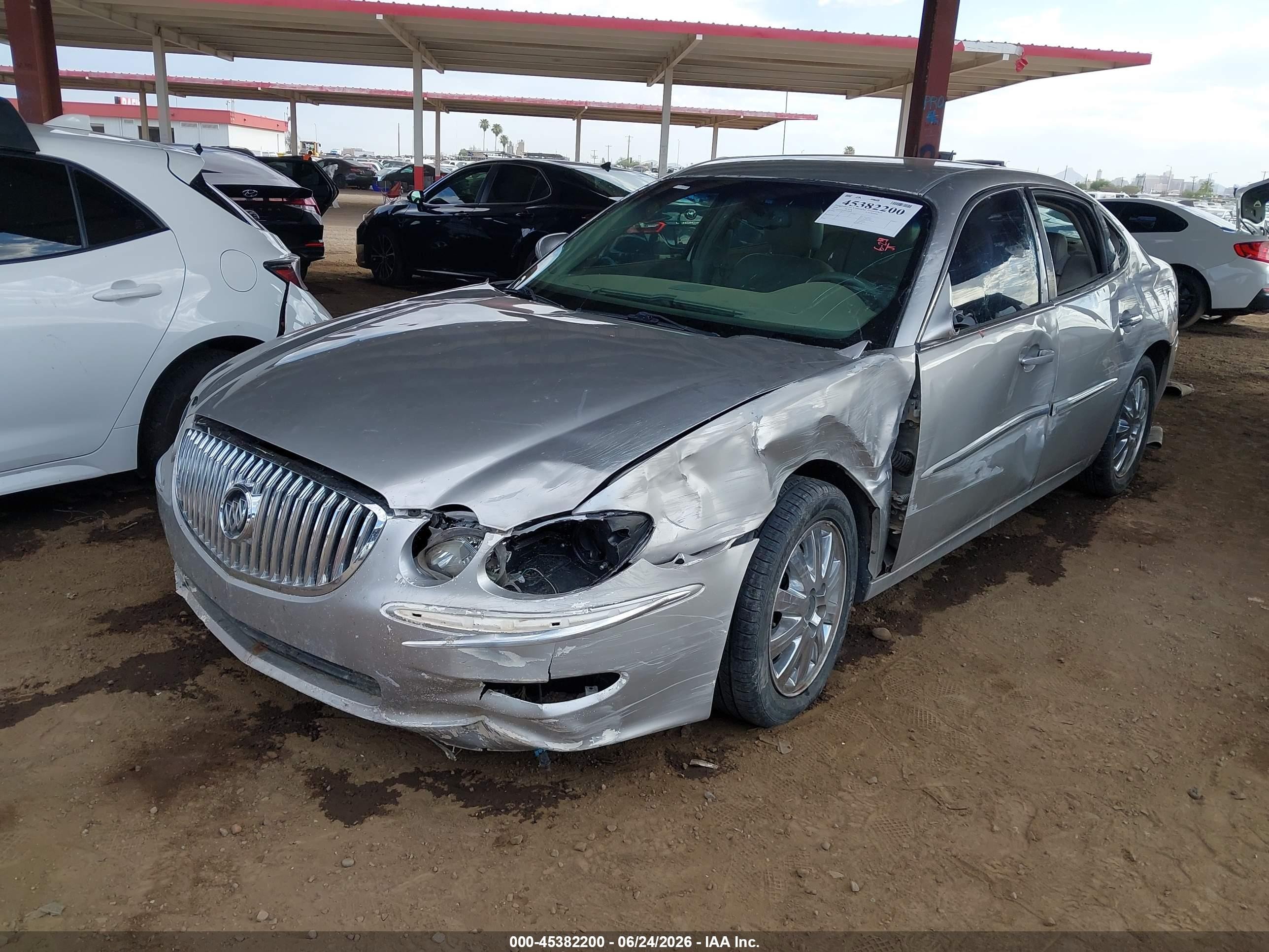 2008 Buick Lacrosse Cxl Beige vin: 2G4WD582381348808