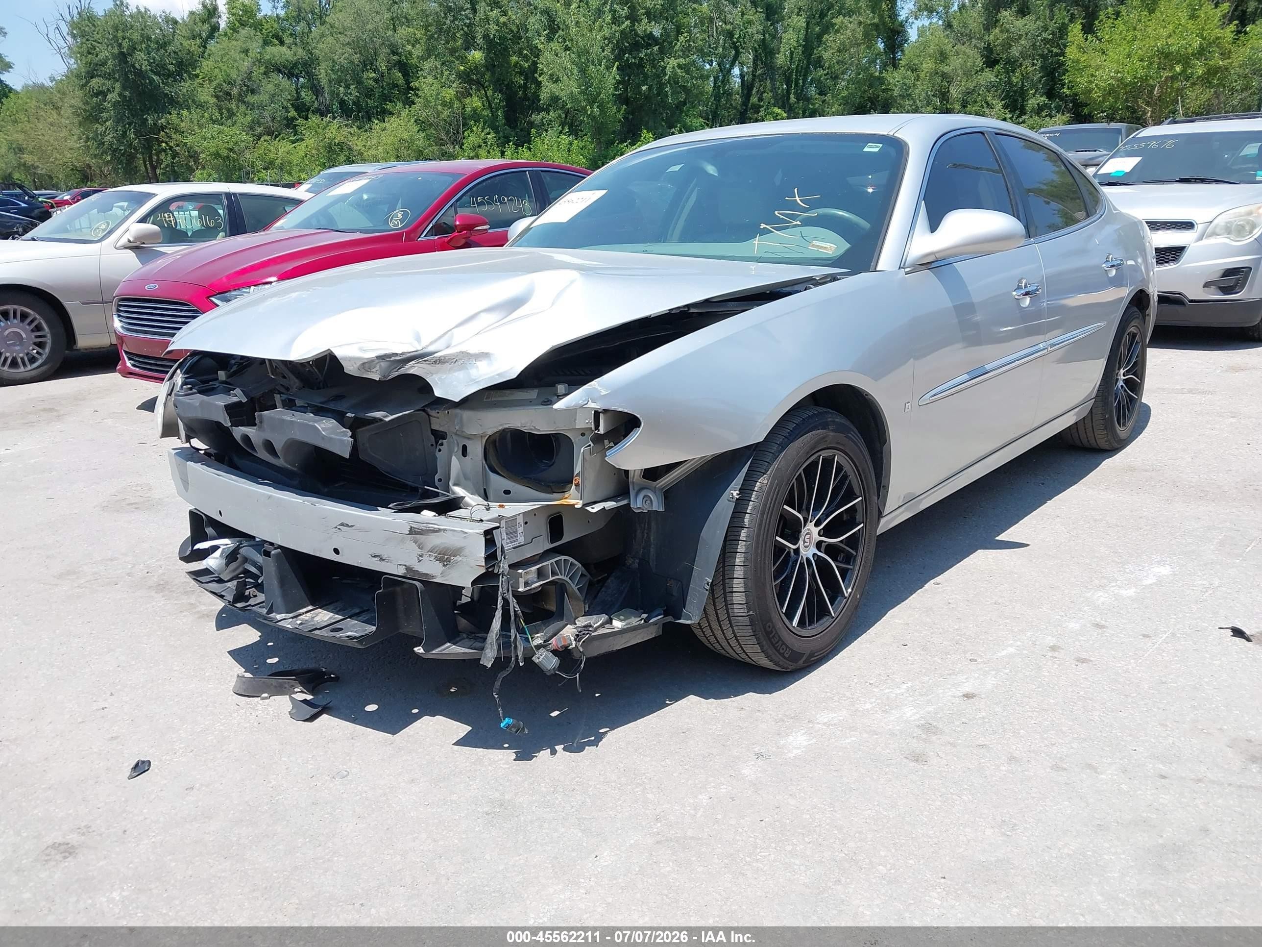 2009 Buick Lacrosse Cxl Серебряный vin: 2G4WD582391151395
