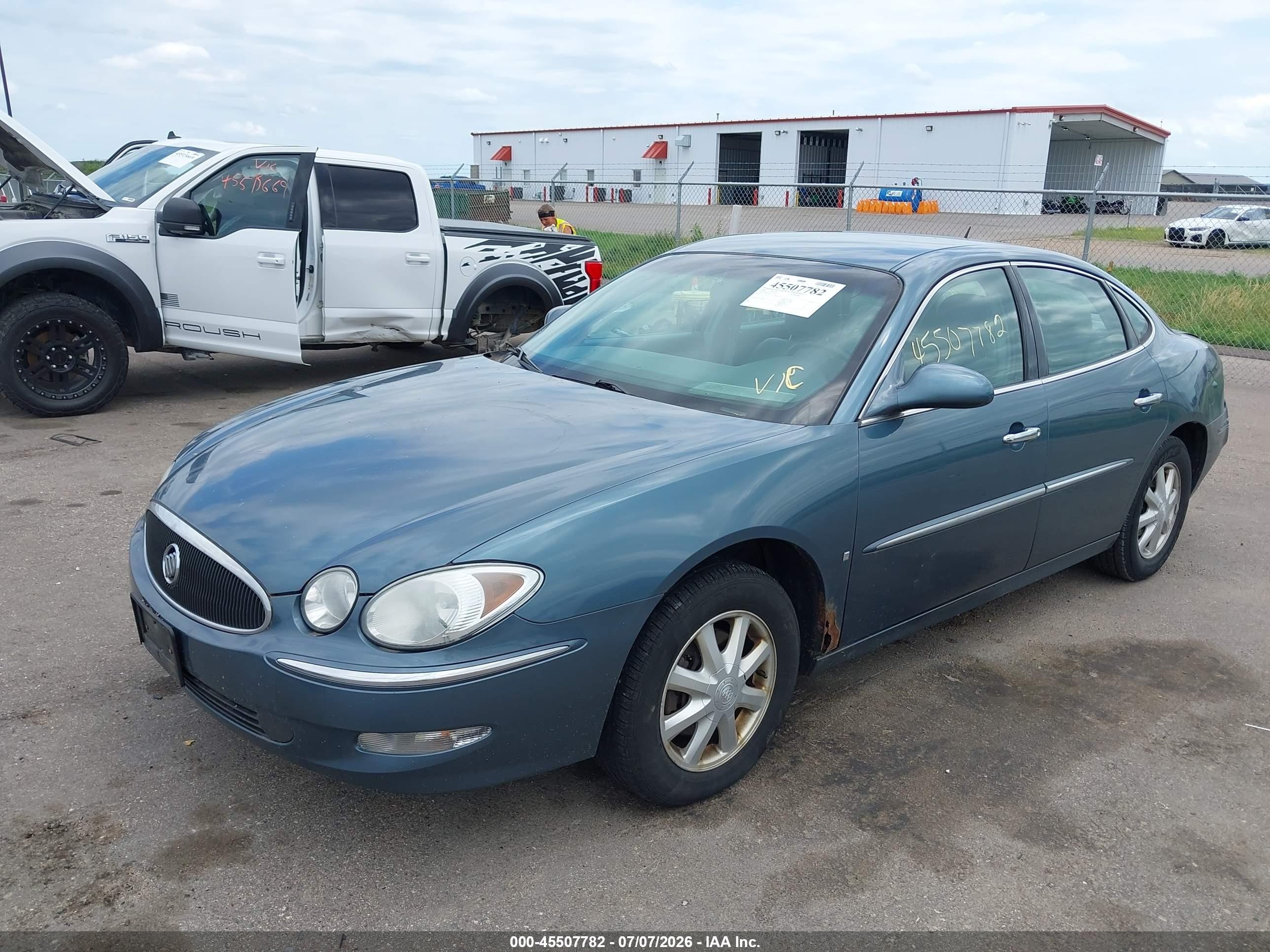 2006 Buick Lacrosse Cxl Blue vin: 2G4WD582461127411