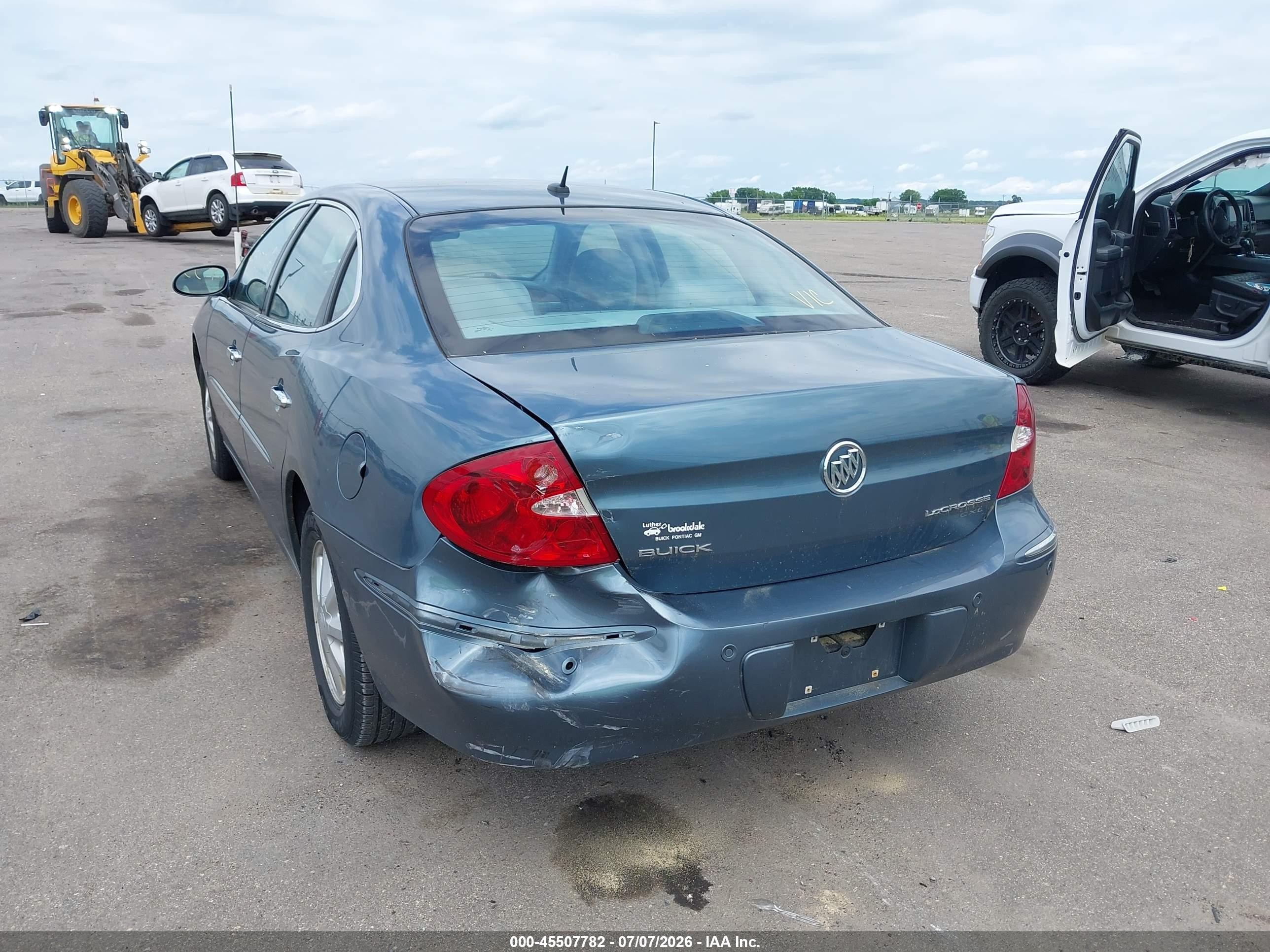 2006 Buick Lacrosse Cxl Blue vin: 2G4WD582461127411