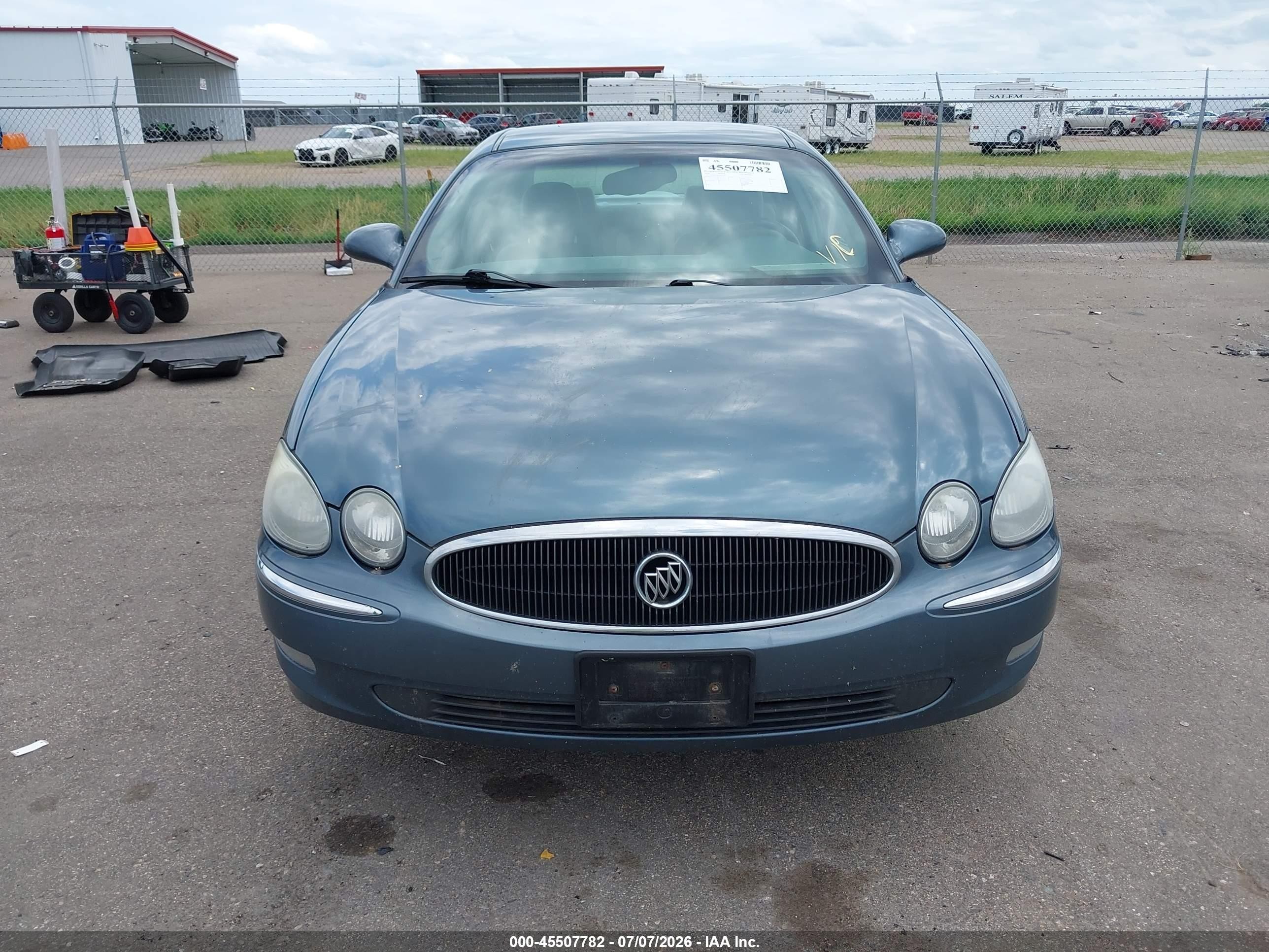 2006 Buick Lacrosse Cxl Blue vin: 2G4WD582461127411
