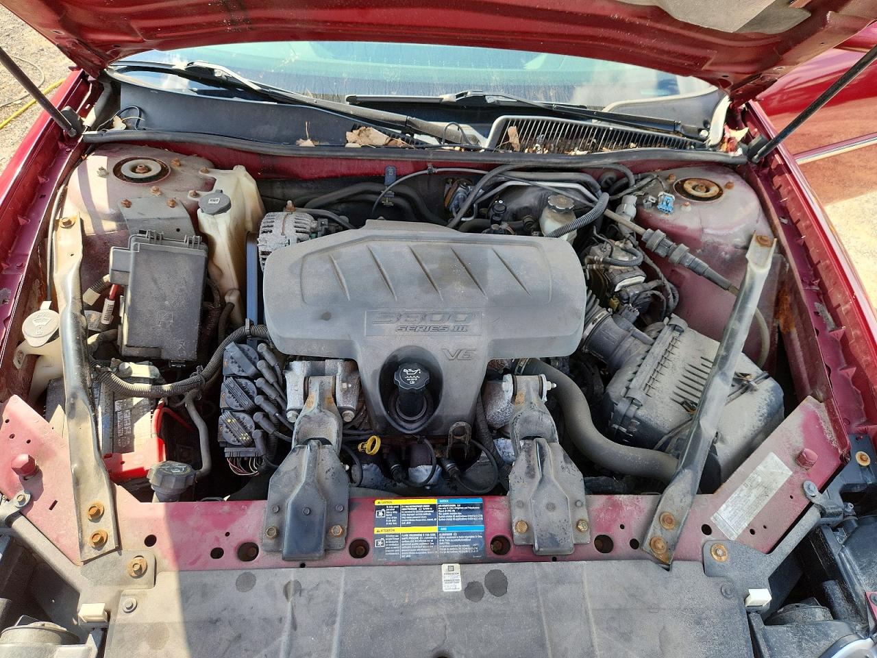 2006 Buick Lacrosse Cxl Red vin: 2G4WD582461176950