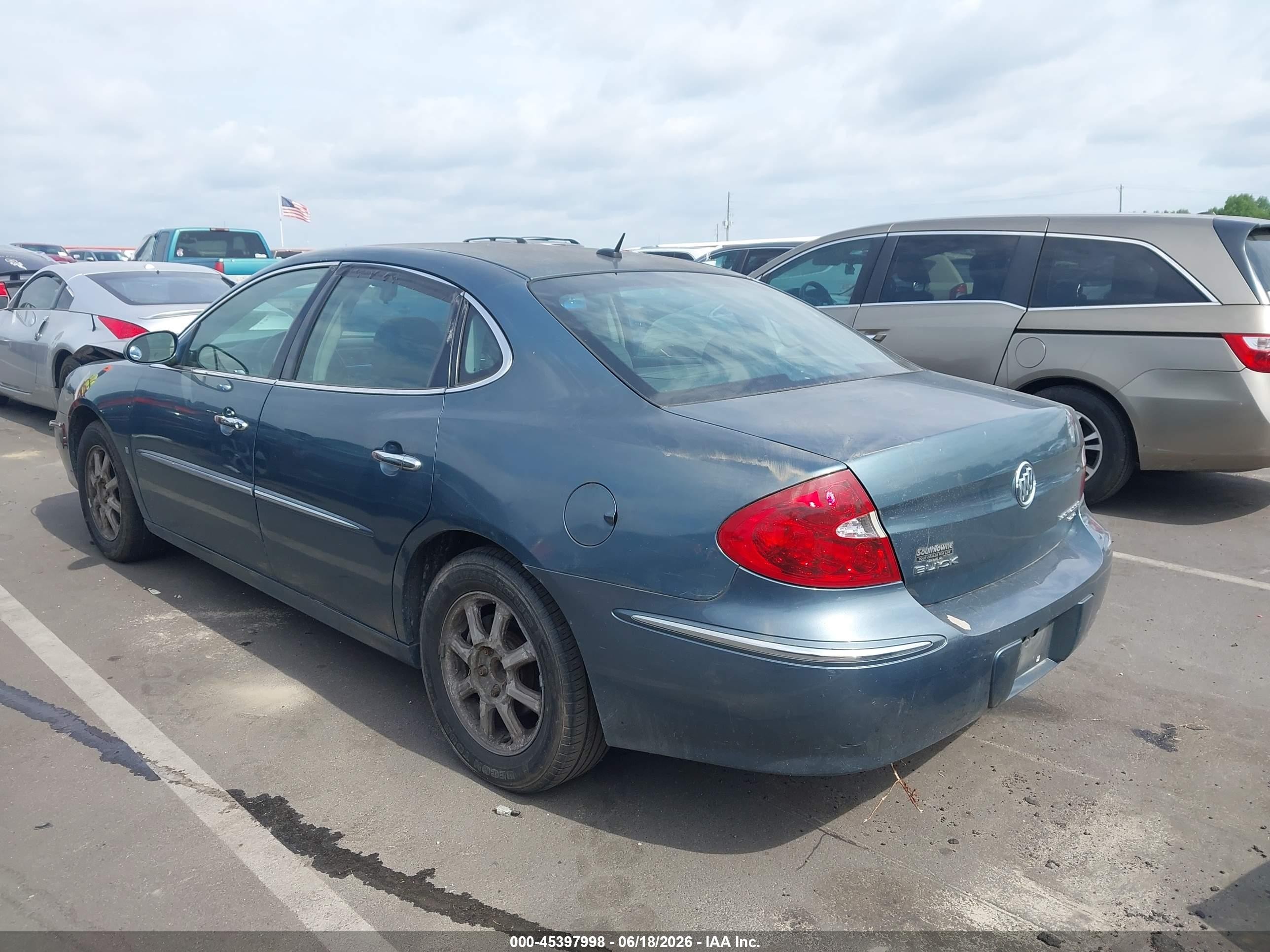 2006 Buick Lacrosse Cxl Green vin: 2G4WD582461235950