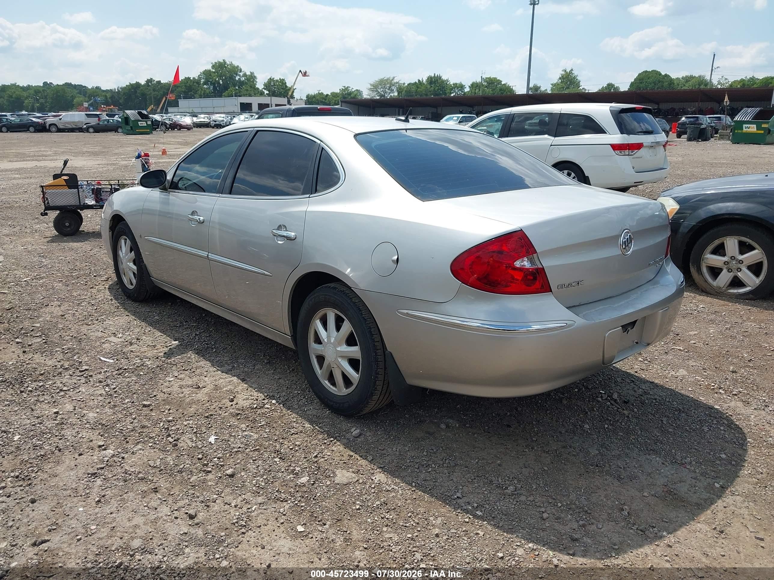 2006 Buick Lacrosse Cxl Серебряный vin: 2G4WD582461252392