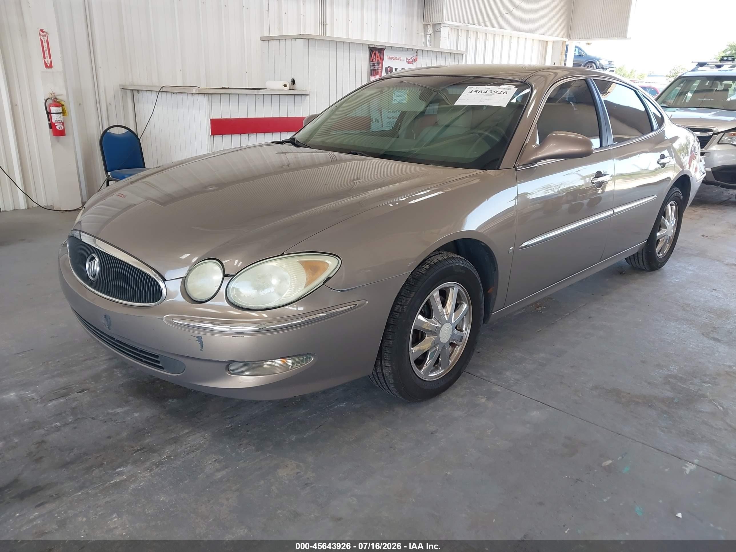 2006 Buick Lacrosse Cxl Beige vin: 2G4WD582461261402