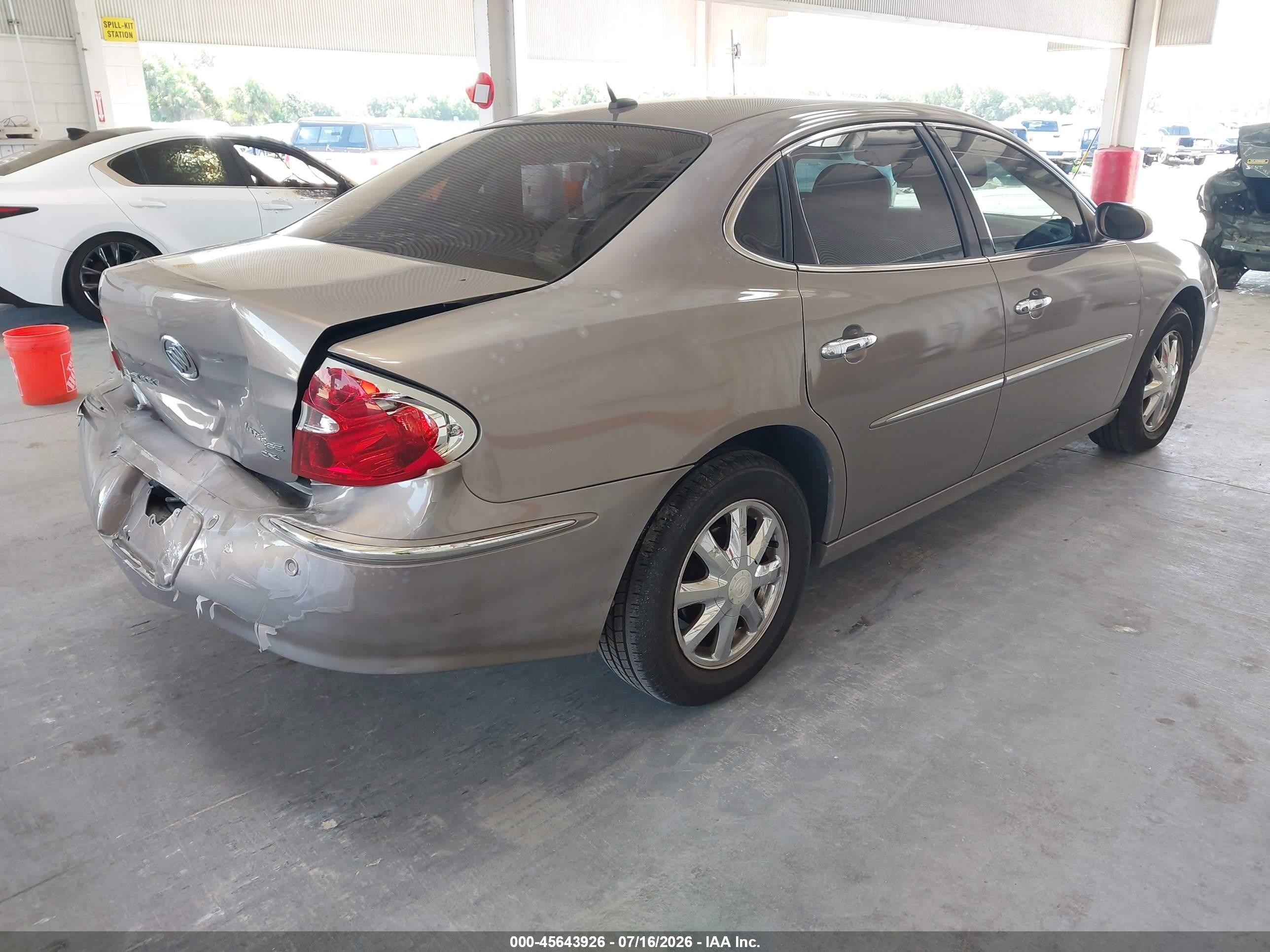 2006 Buick Lacrosse Cxl Beige vin: 2G4WD582461261402