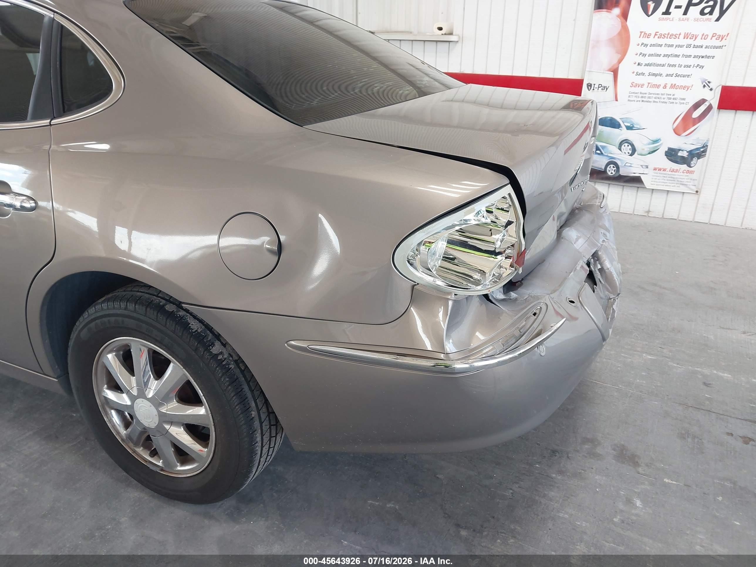 2006 Buick Lacrosse Cxl Beige vin: 2G4WD582461261402
