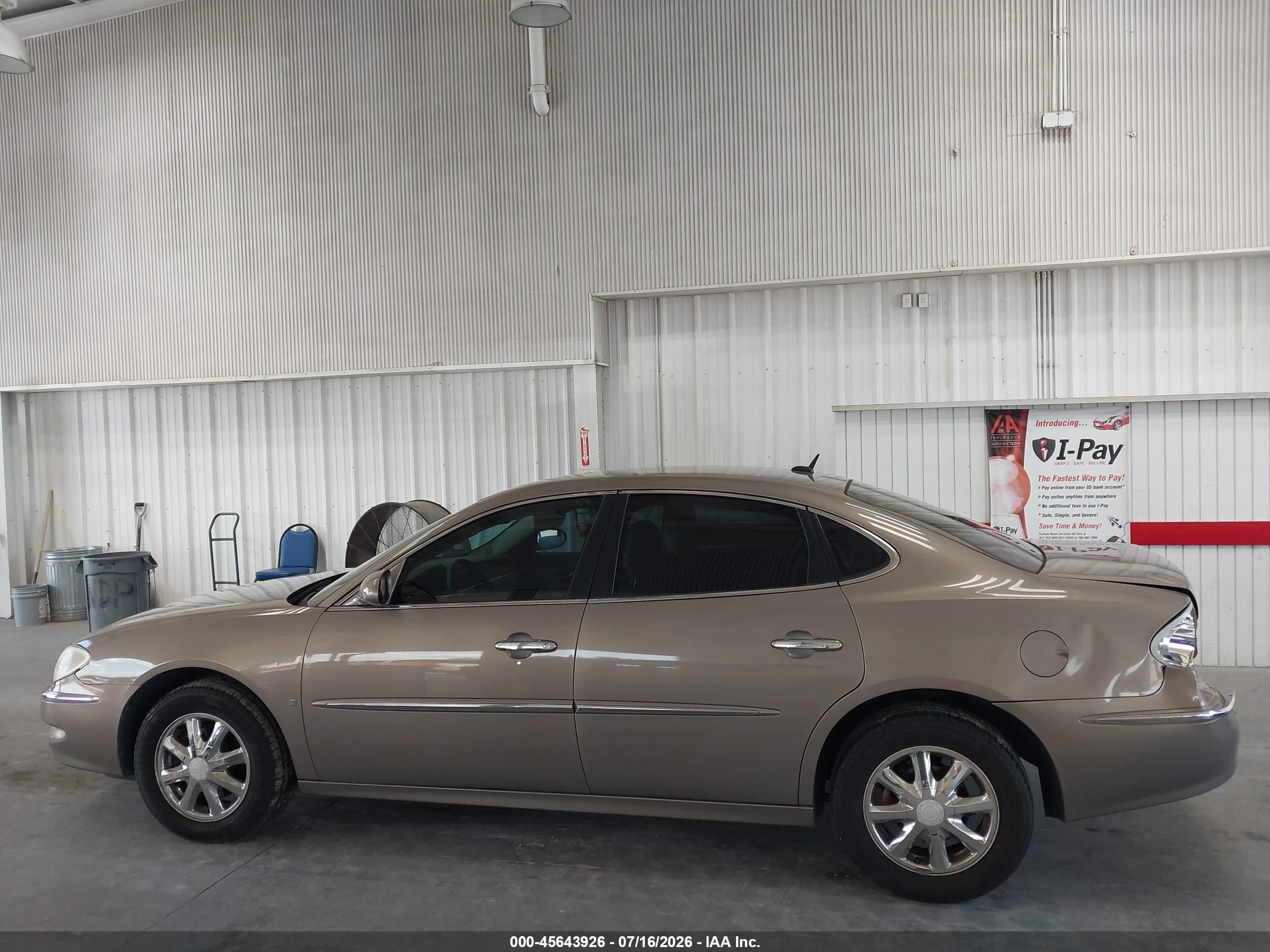 2006 Buick Lacrosse Cxl Beige vin: 2G4WD582461261402