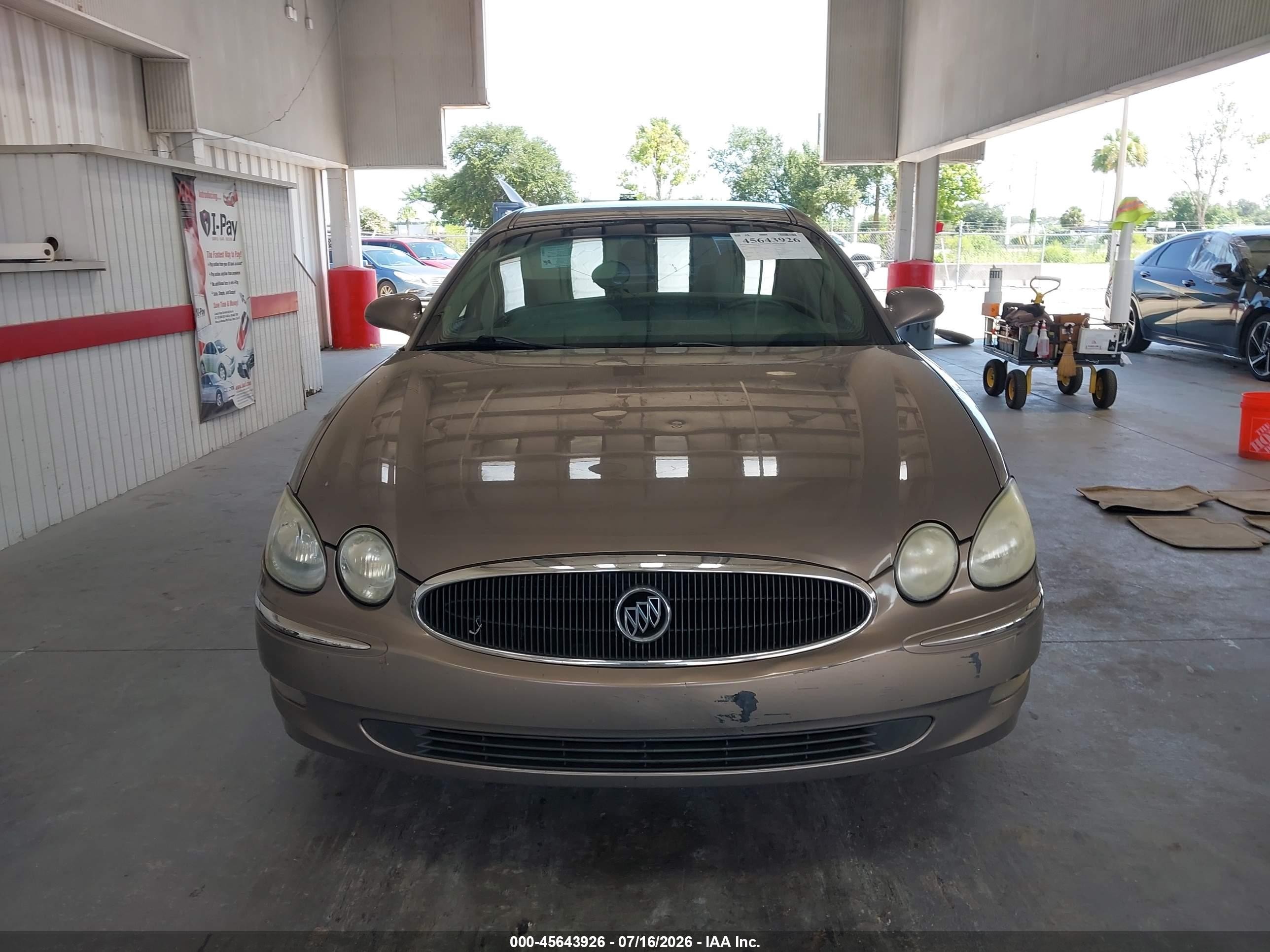 2006 Buick Lacrosse Cxl Beige vin: 2G4WD582461261402