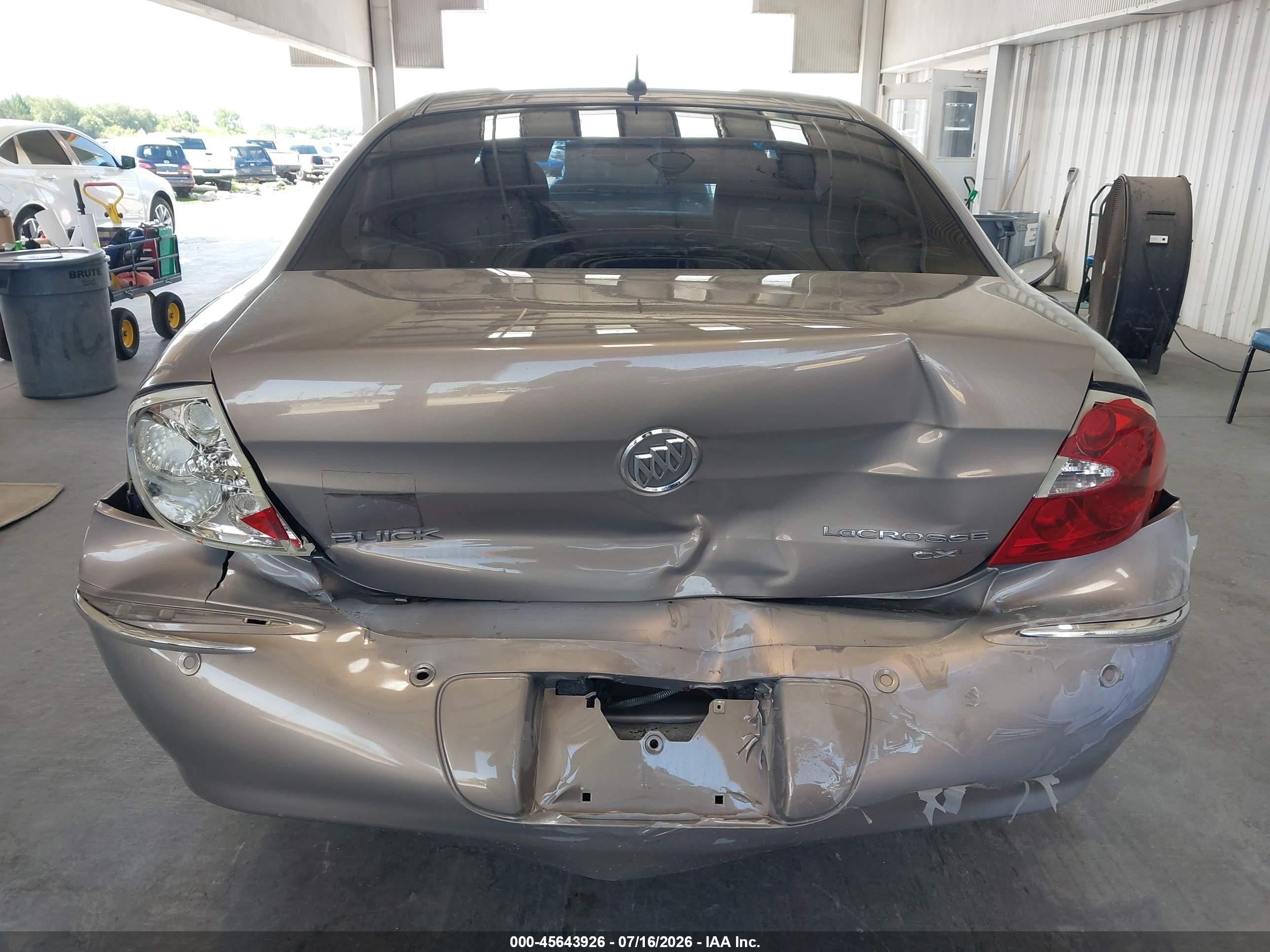 2006 Buick Lacrosse Cxl Beige vin: 2G4WD582461261402