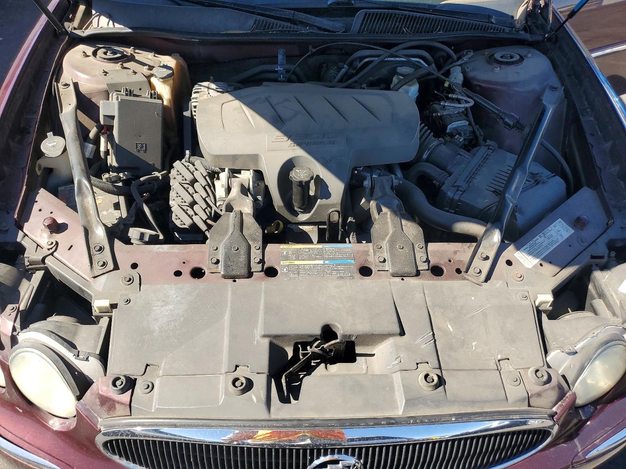 2006 Buick Lacrosse Cxl Burgundy vin: 2G4WD582461280189
