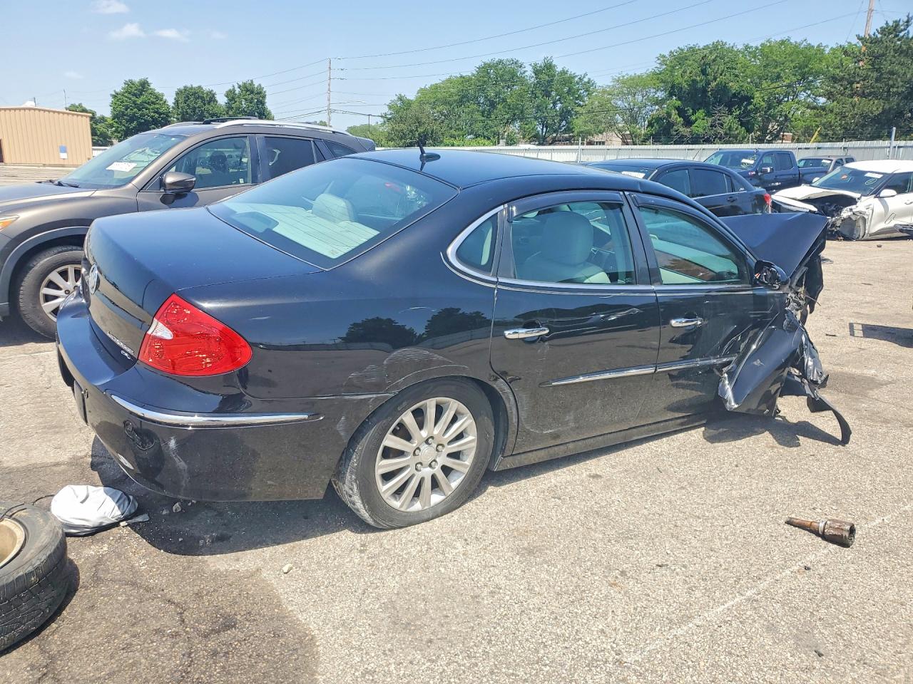 2007 Buick Lacrosse Cxl Black vin: 2G4WD582471246920