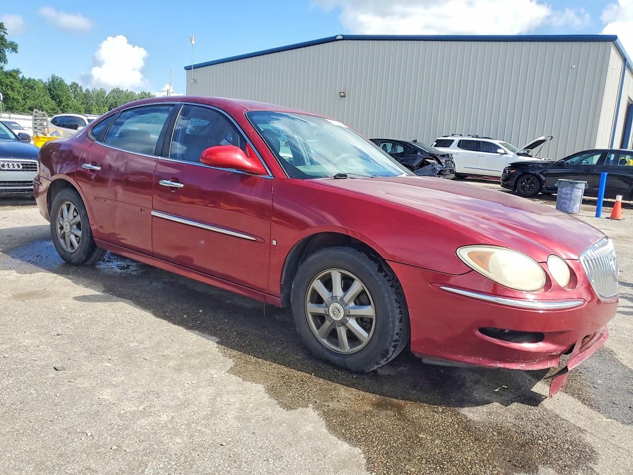 2009 Buick Lacrosse Cxl Burgundy vin: 2G4WD582491129972