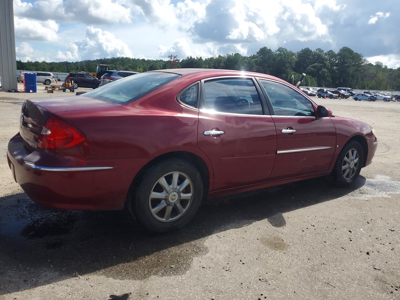 2009 Buick Lacrosse Cxl Burgundy vin: 2G4WD582491129972