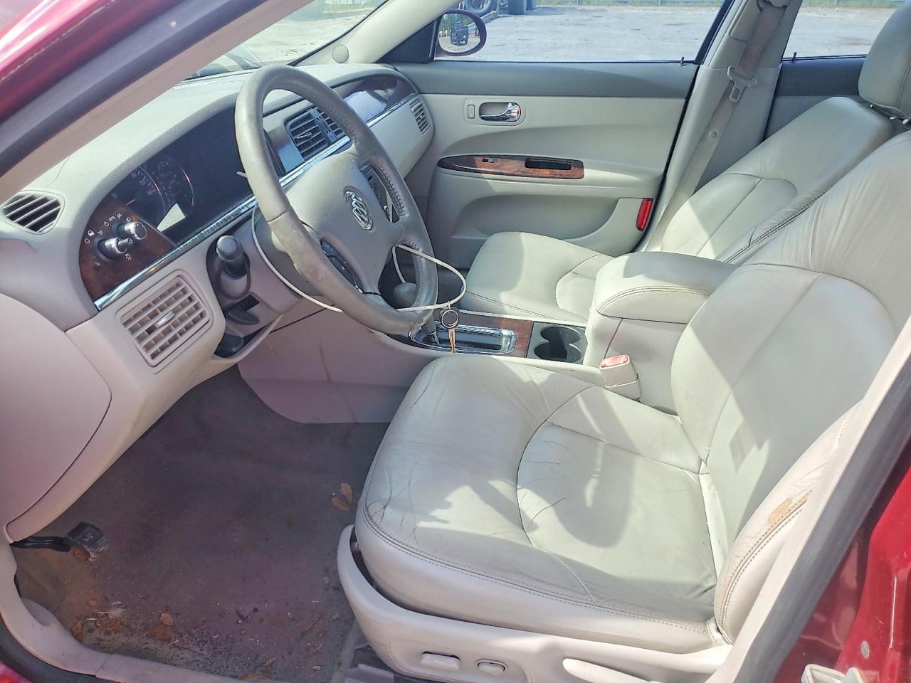 2009 Buick Lacrosse Cxl Burgundy vin: 2G4WD582491129972
