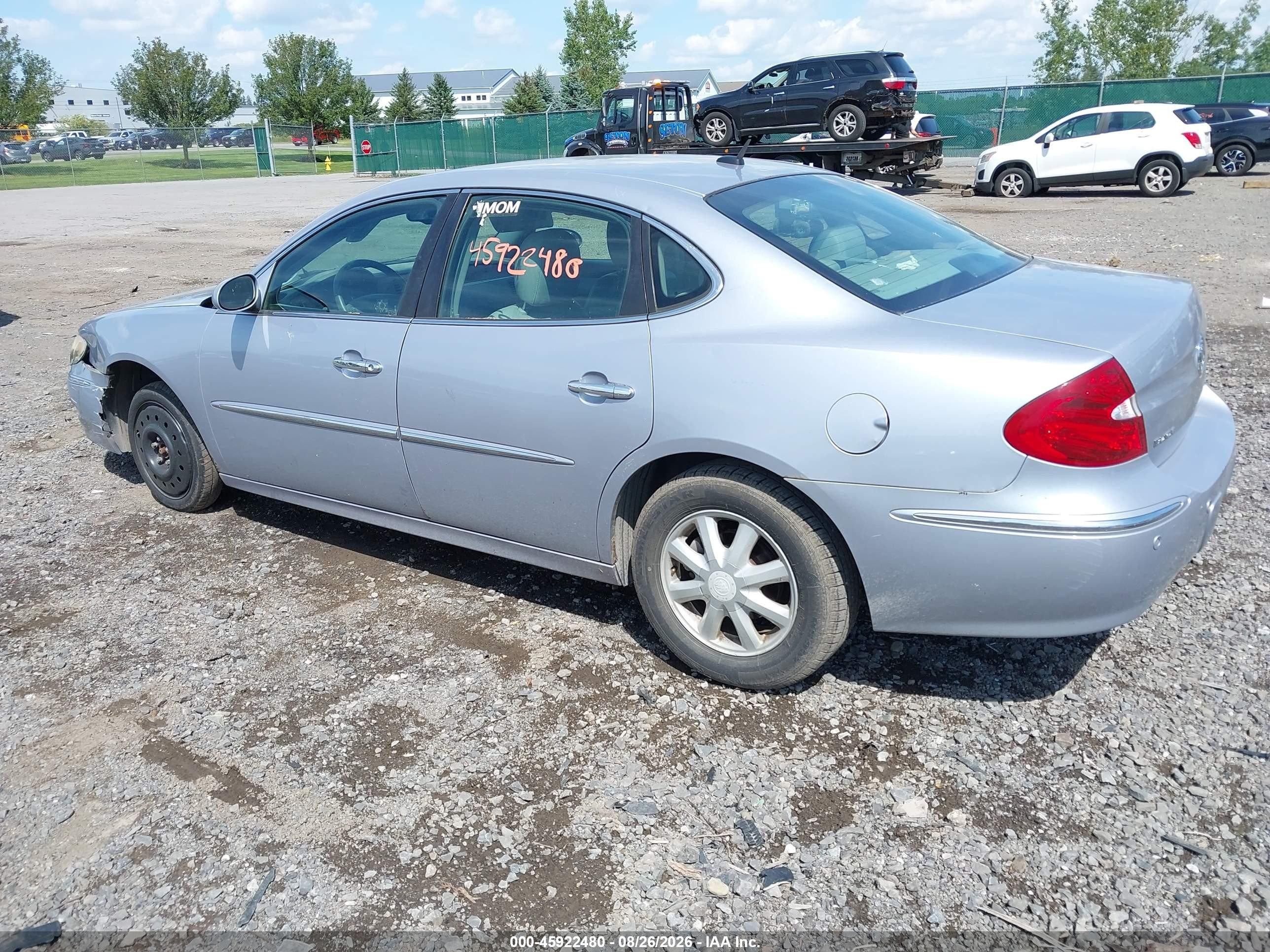 2006 Buick Lacrosse Cxl Silver vin: 2G4WD582561186970