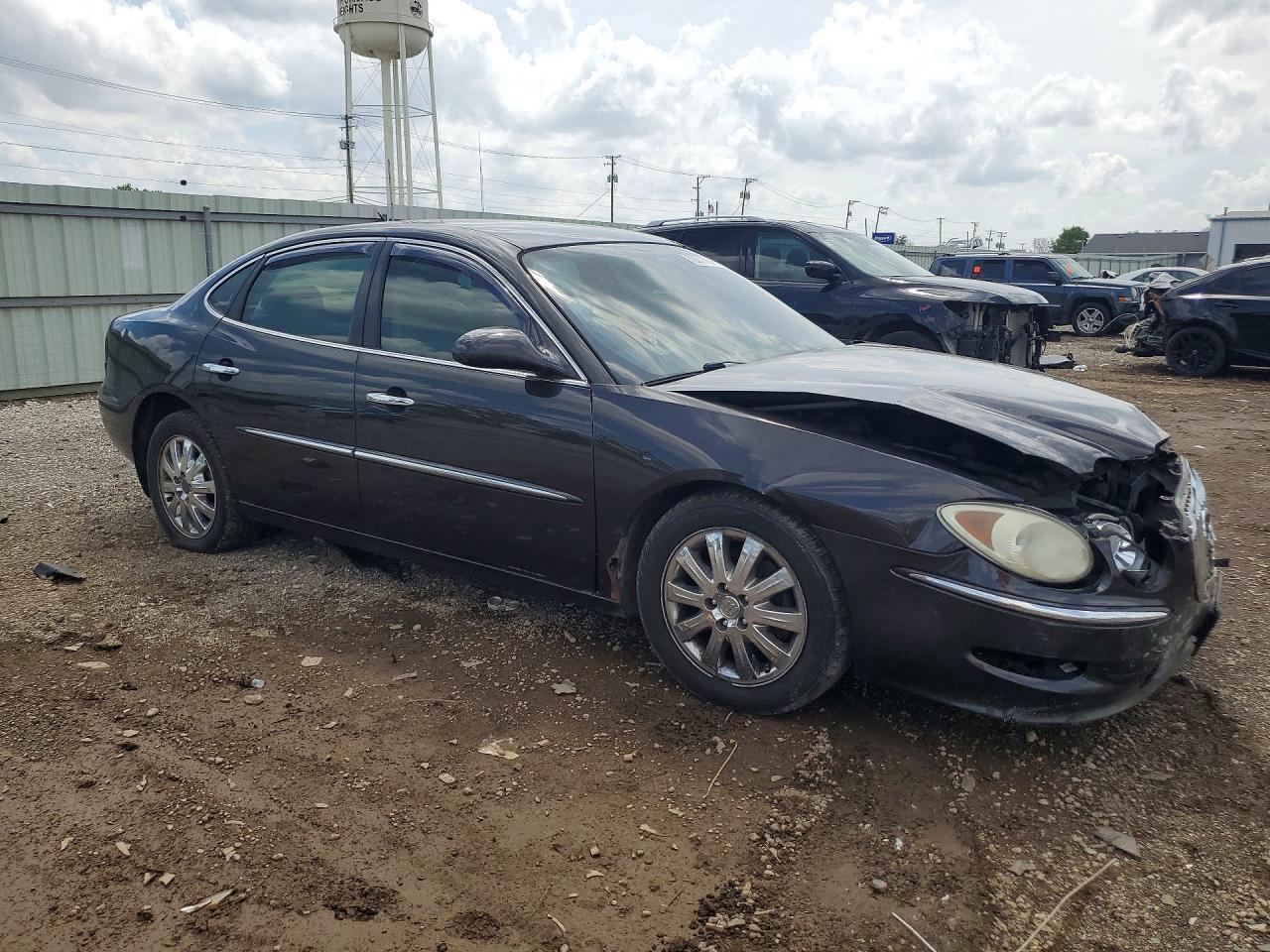 2008 Buick Lacrosse Cxl Charcoal vin: 2G4WD582581150389
