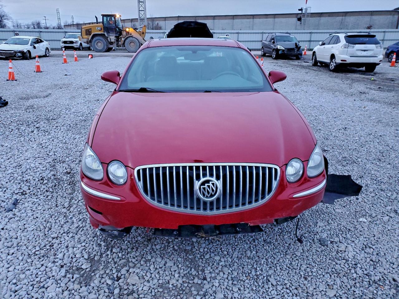 2008 Buick Lacrosse Cxl Red vin: 2G4WD582581166219