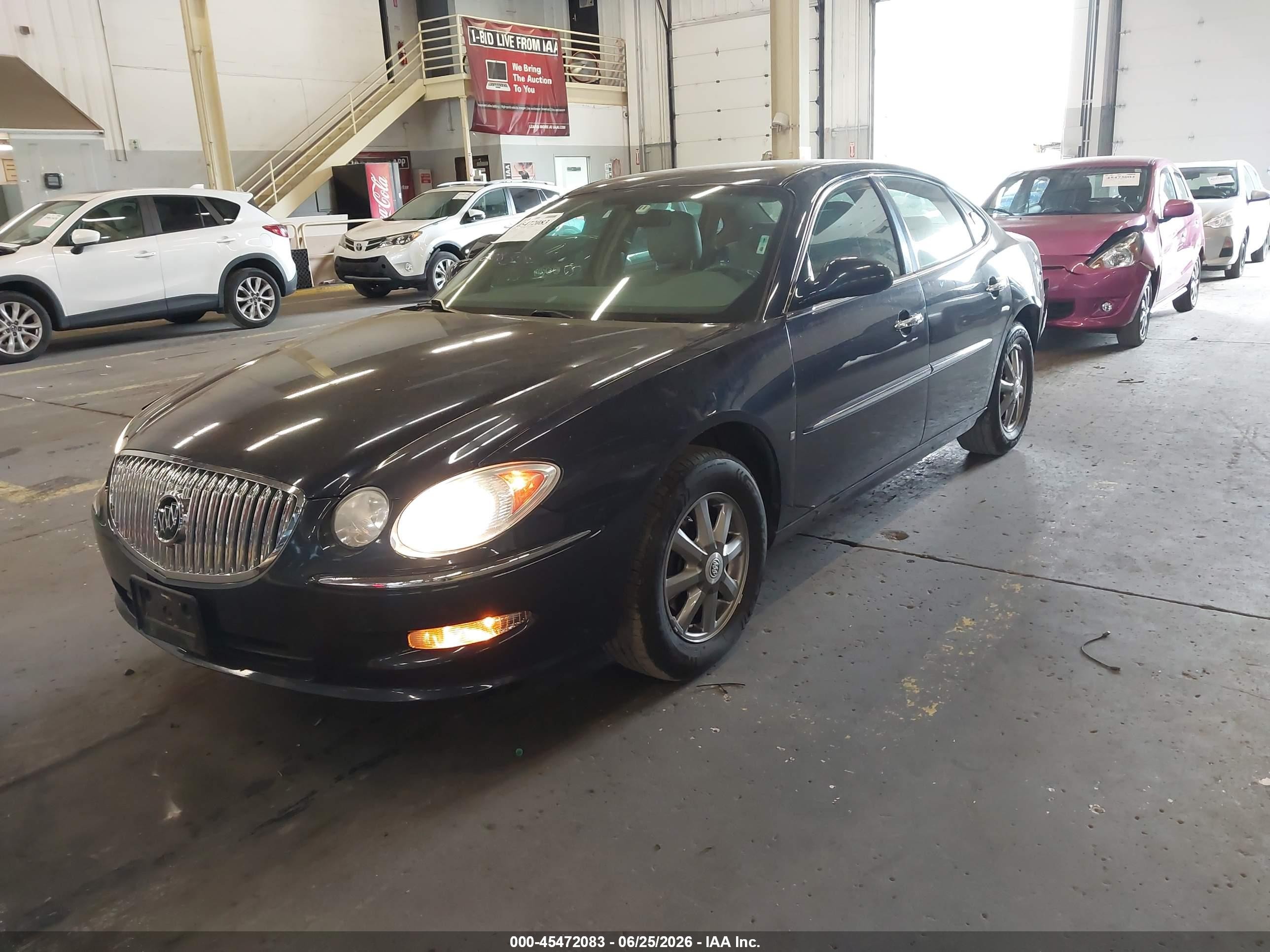 2008 Buick Lacrosse Cxl Blue vin: 2G4WD582581184008