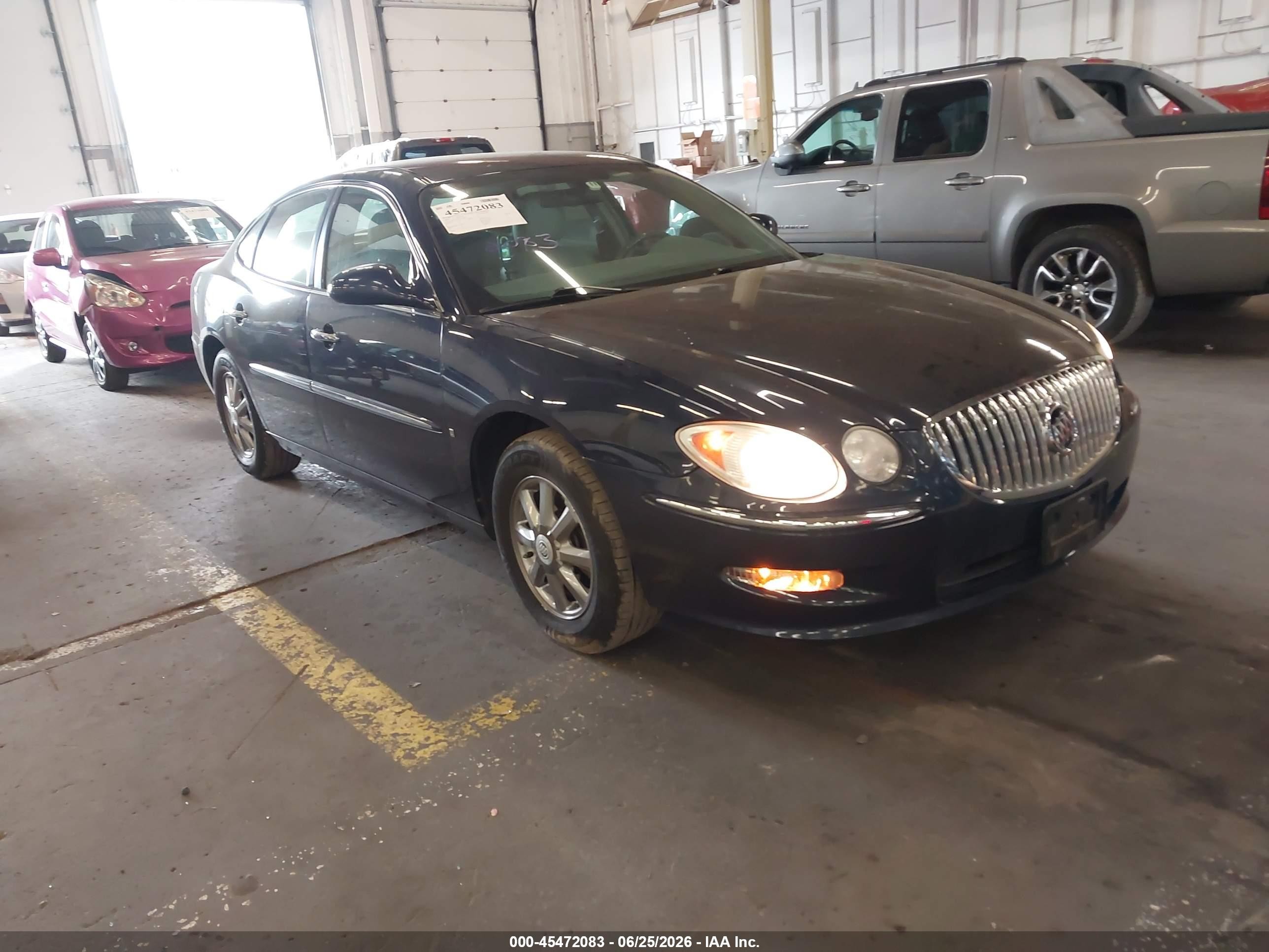 2008 Buick Lacrosse Cxl Blue vin: 2G4WD582581184008