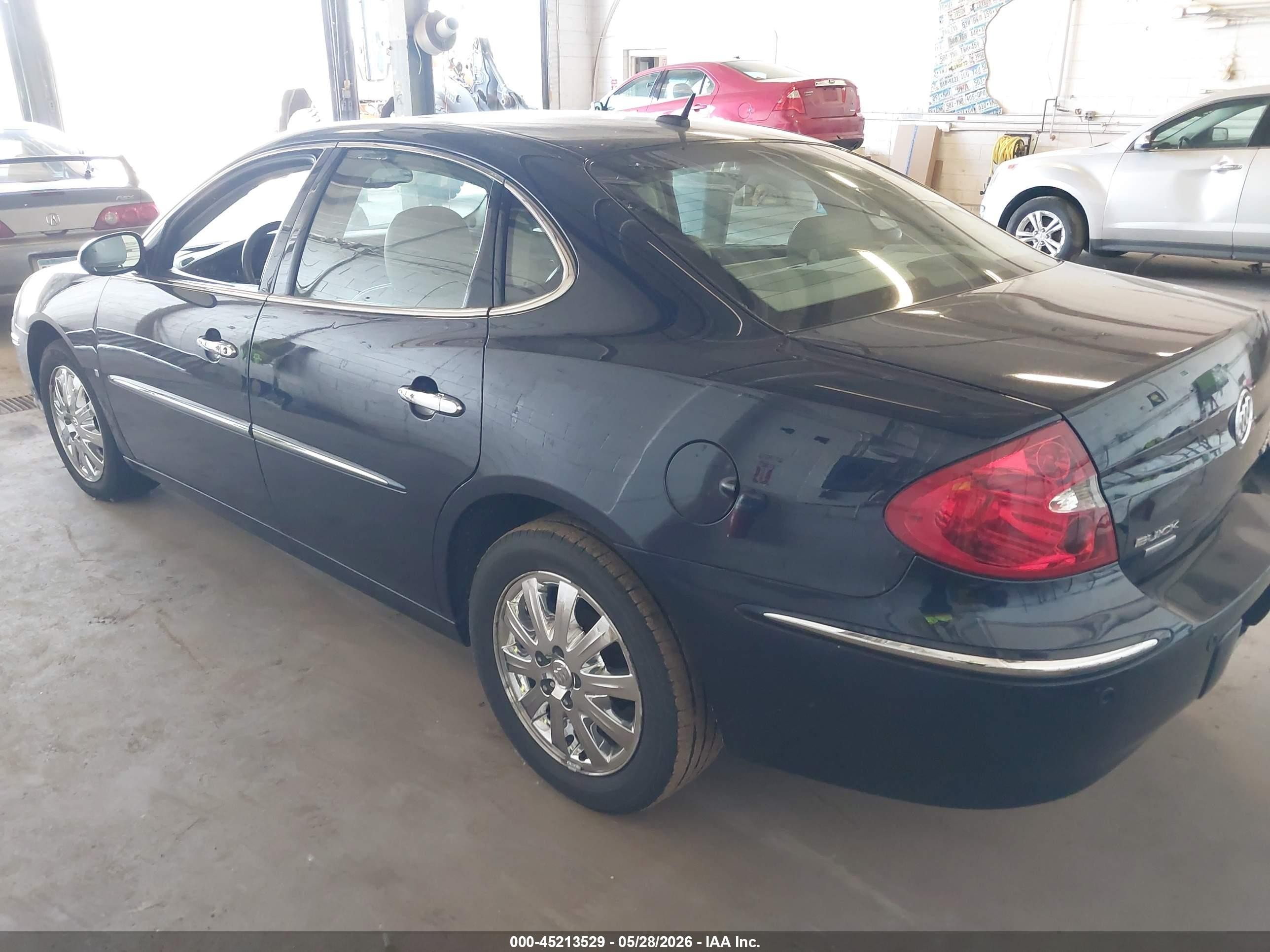 2008 Buick Lacrosse Cxl Blue vin: 2G4WD582581343657