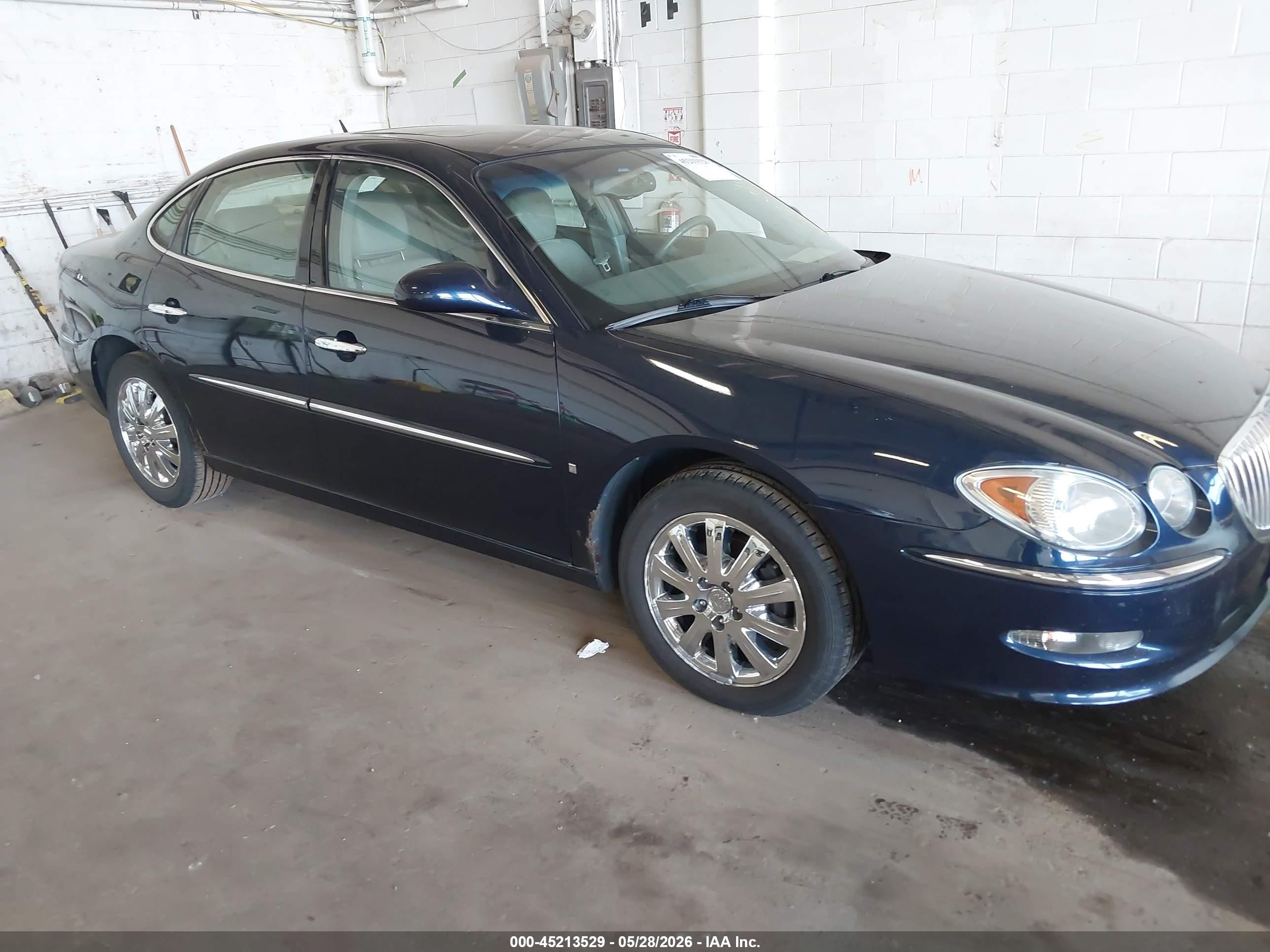 2008 Buick Lacrosse Cxl Blue vin: 2G4WD582581343657