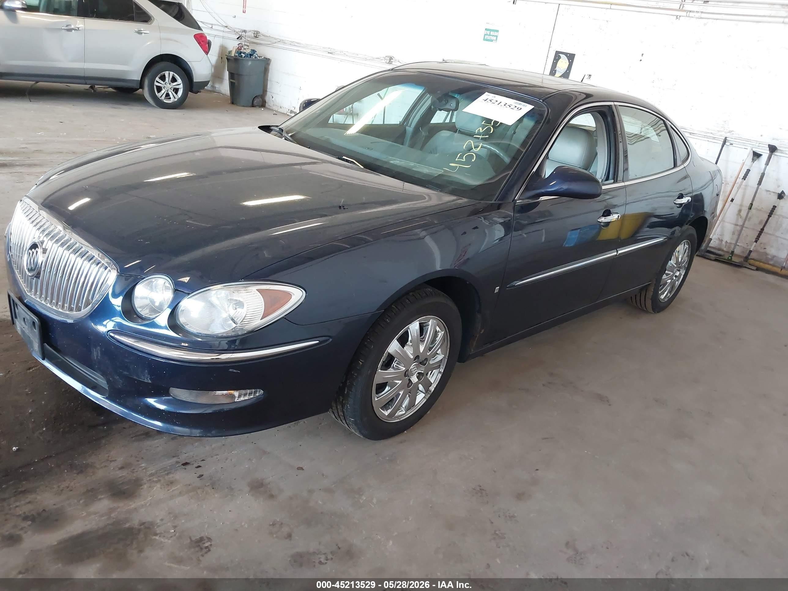 2008 Buick Lacrosse Cxl Blue vin: 2G4WD582581343657