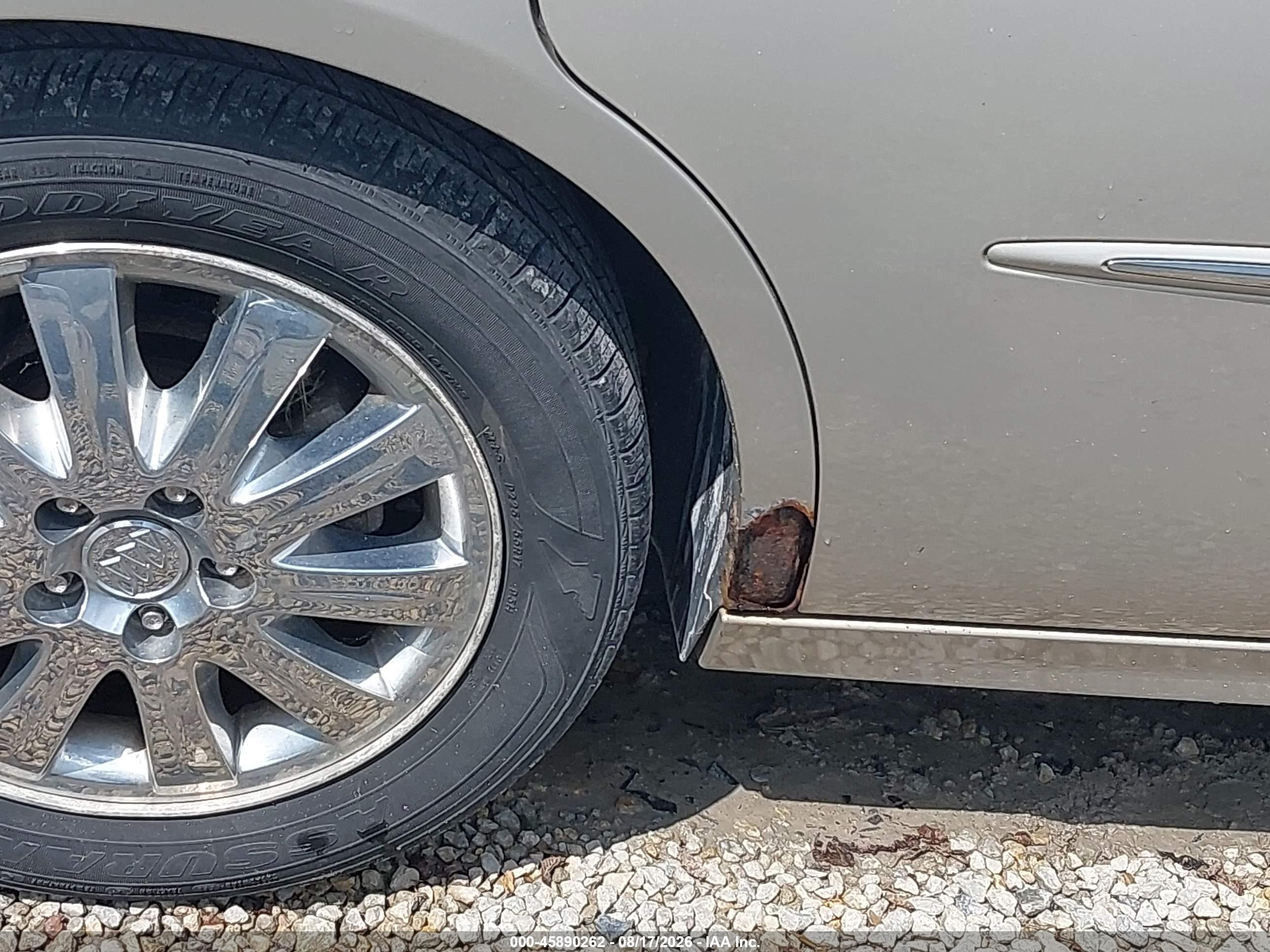 2008 Buick Lacrosse Cxl Tan vin: 2G4WD582581373659