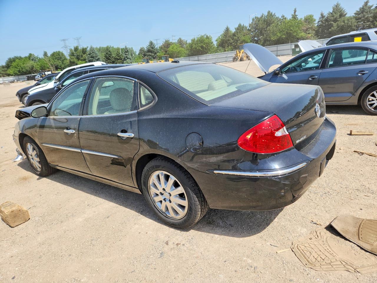 2008 Buick Lacrosse Cxl Black vin: 2G4WD582581376593