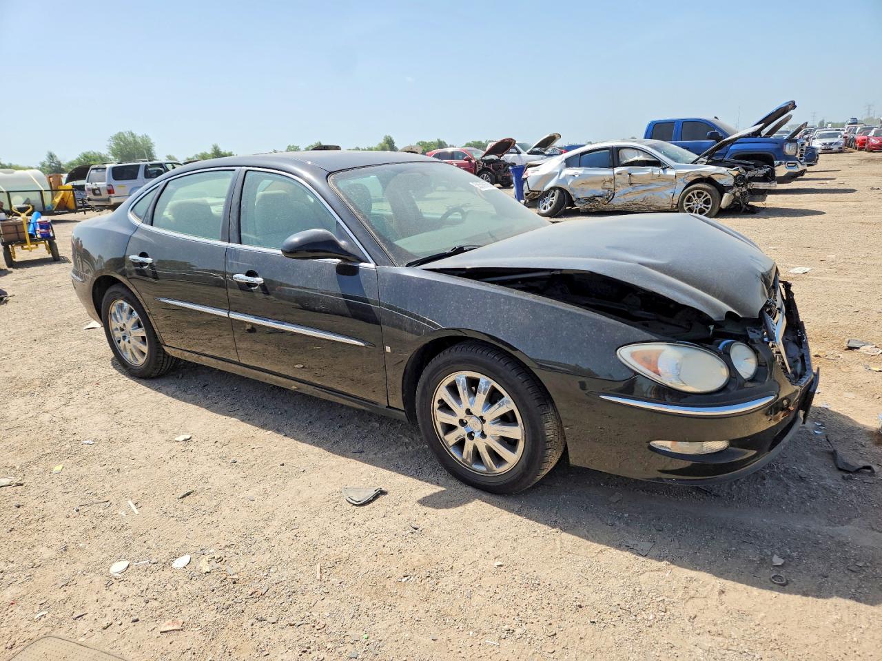 2008 Buick Lacrosse Cxl Black vin: 2G4WD582581376593