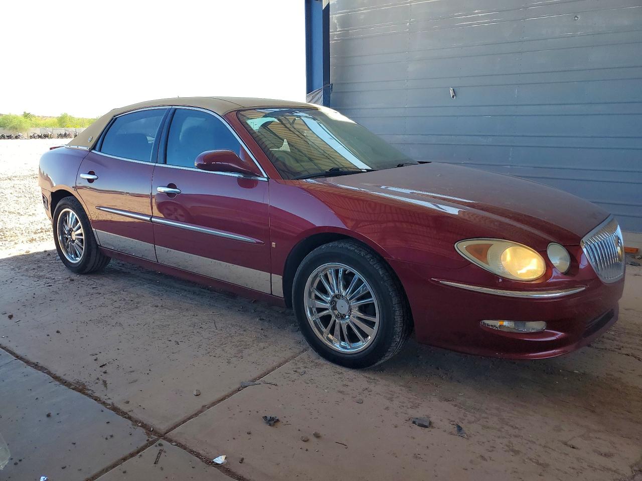 2009 Buick Lacrosse Cxl Красный vin: 2G4WD582591220880