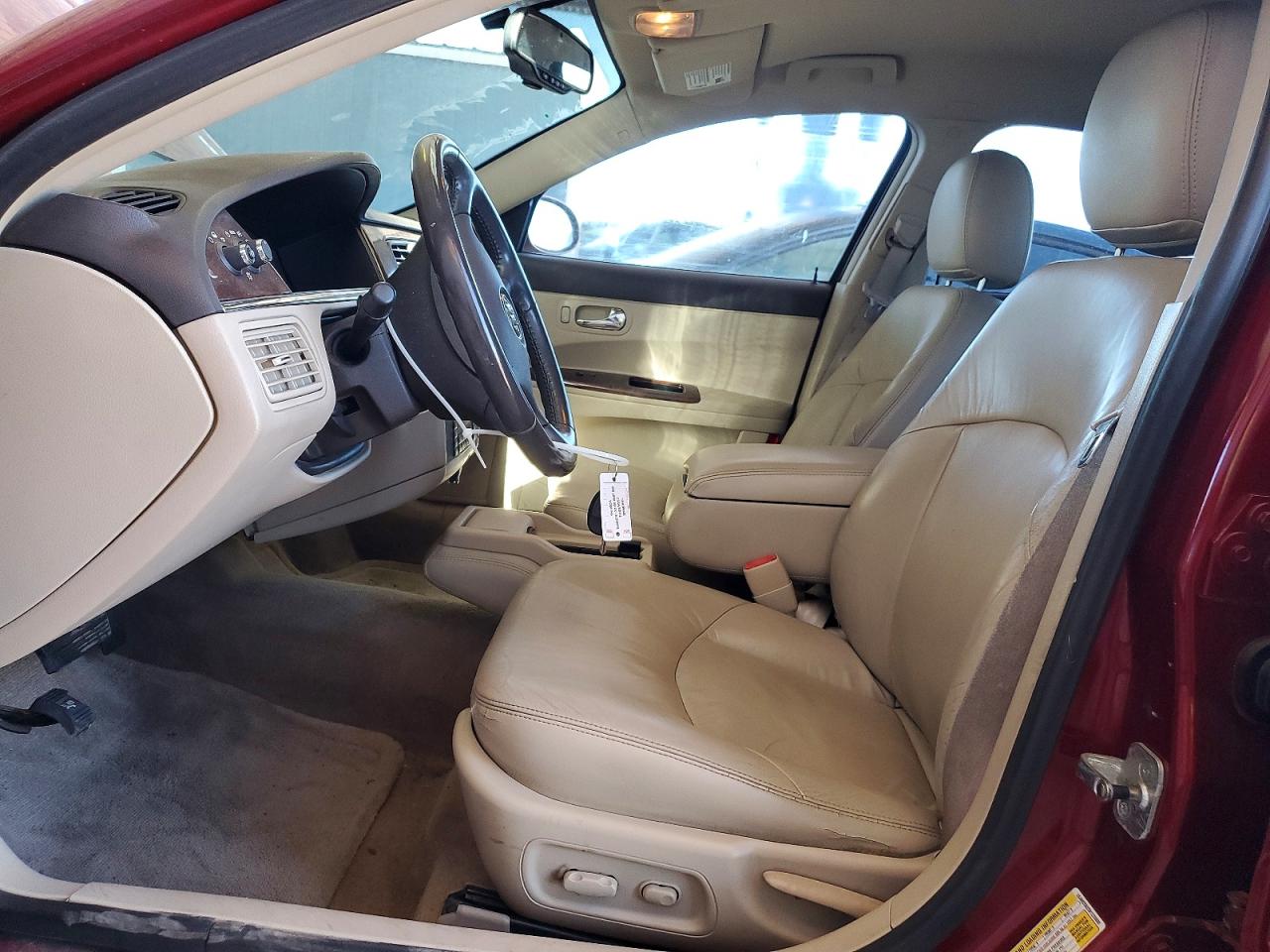 2009 Buick Lacrosse Cxl Красный vin: 2G4WD582591220880
