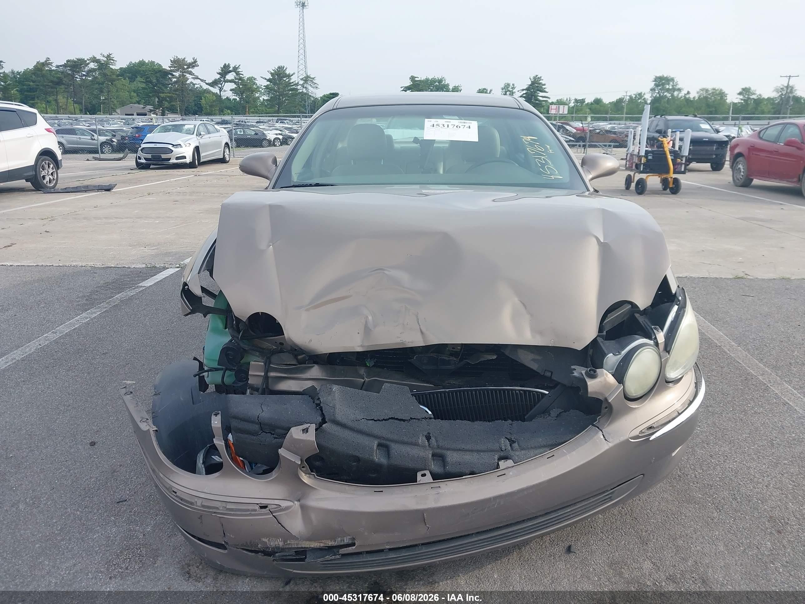 2006 Buick Lacrosse Cxl Tan vin: 2G4WD582661134053