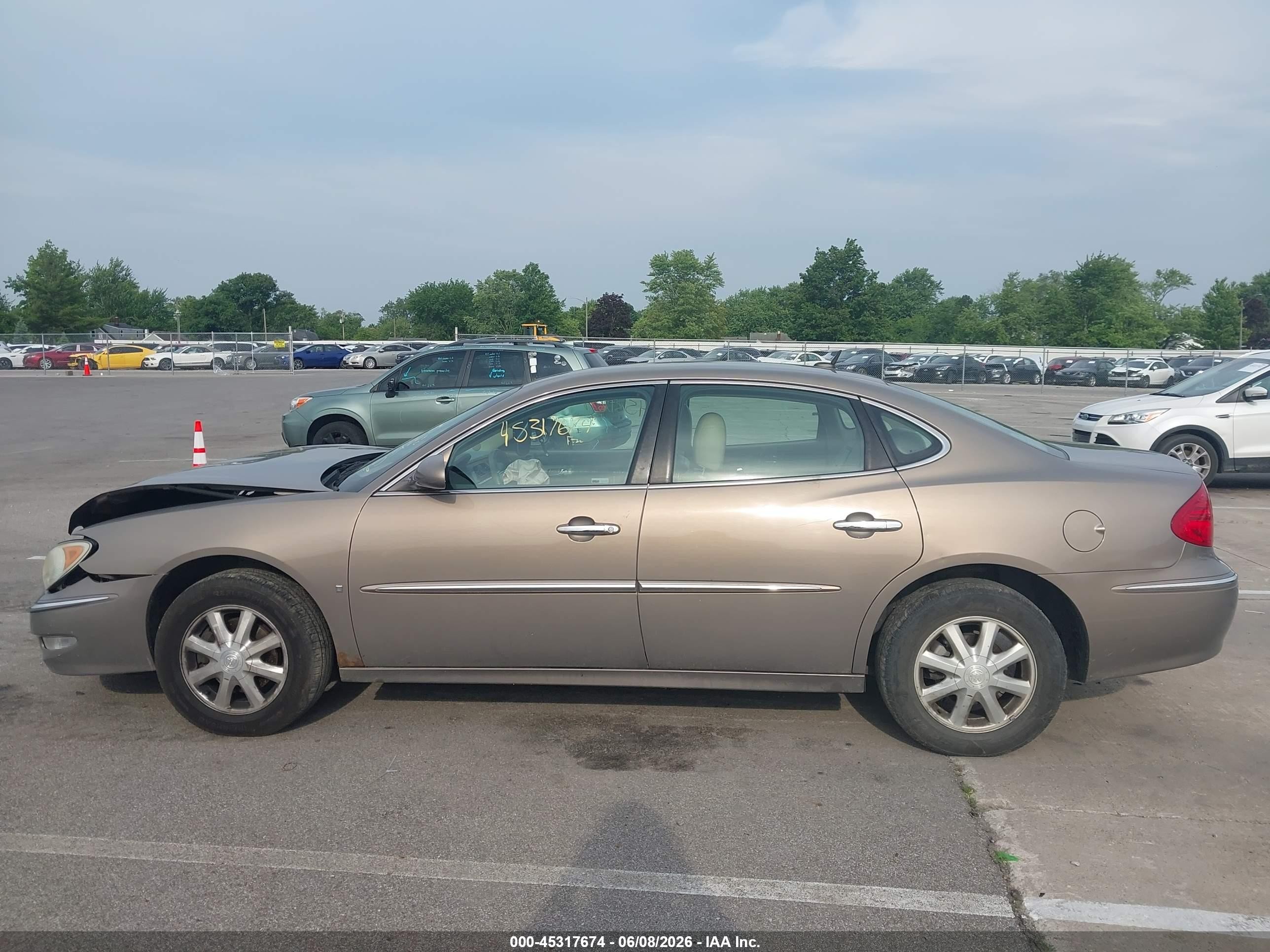 2006 Buick Lacrosse Cxl Tan vin: 2G4WD582661134053