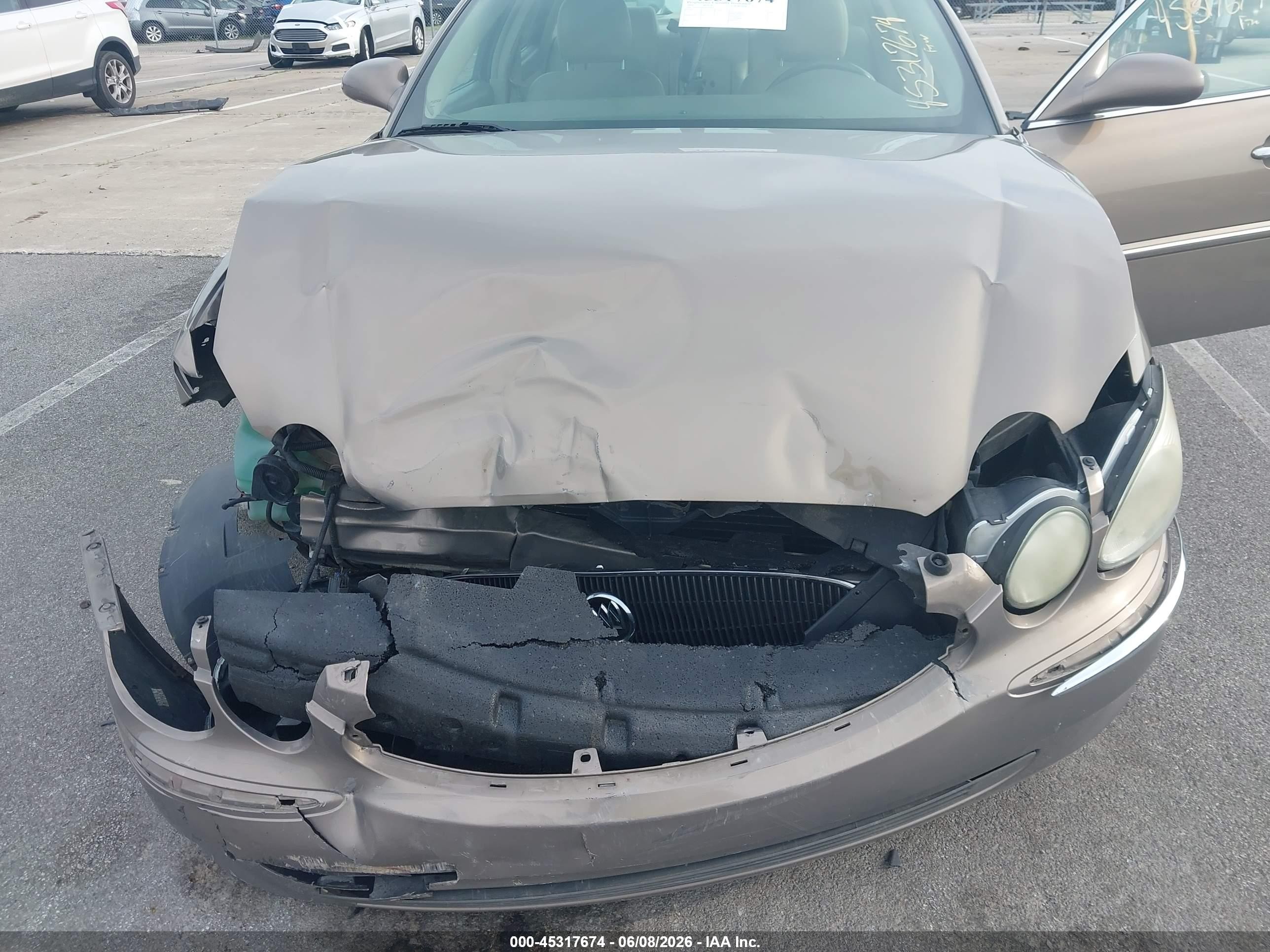 2006 Buick Lacrosse Cxl Tan vin: 2G4WD582661134053
