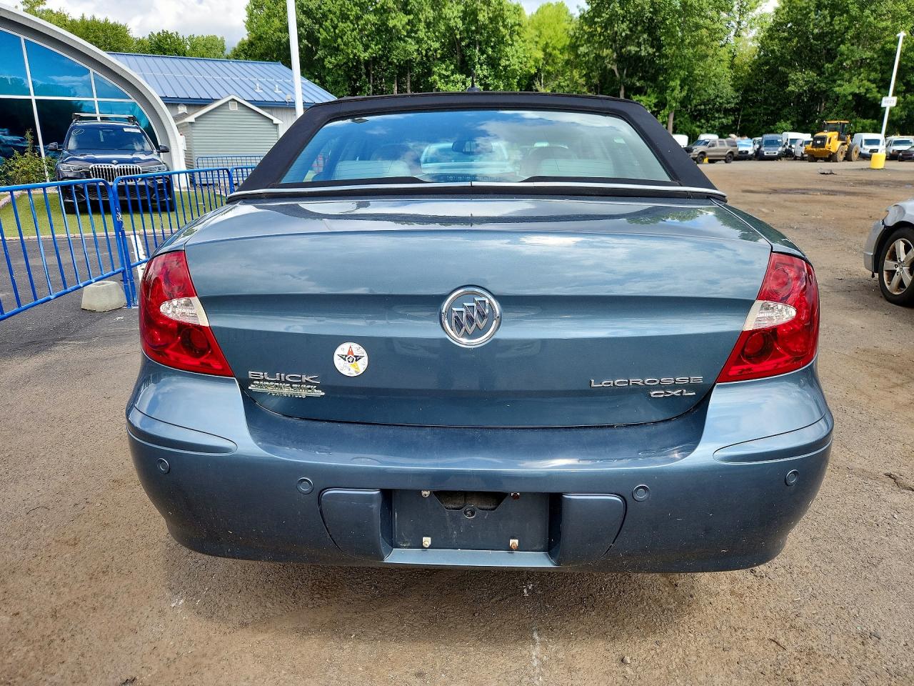 2007 Buick Lacrosse Cxl Blue vin: 2G4WD582671198692