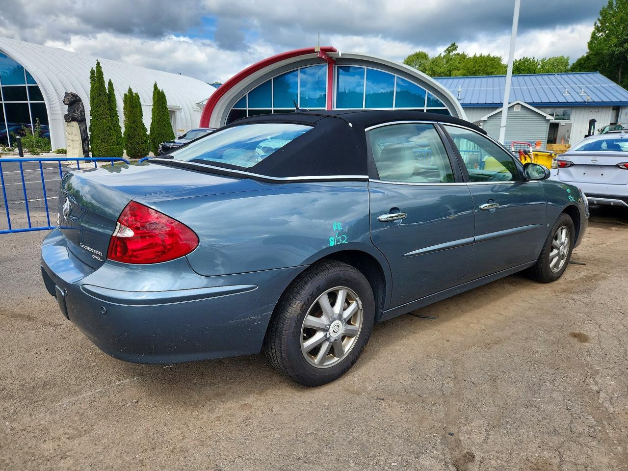 2007 Buick Lacrosse Cxl Blue vin: 2G4WD582671198692