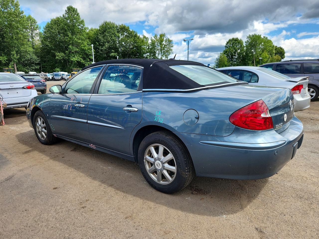 2007 Buick Lacrosse Cxl Blue vin: 2G4WD582671198692