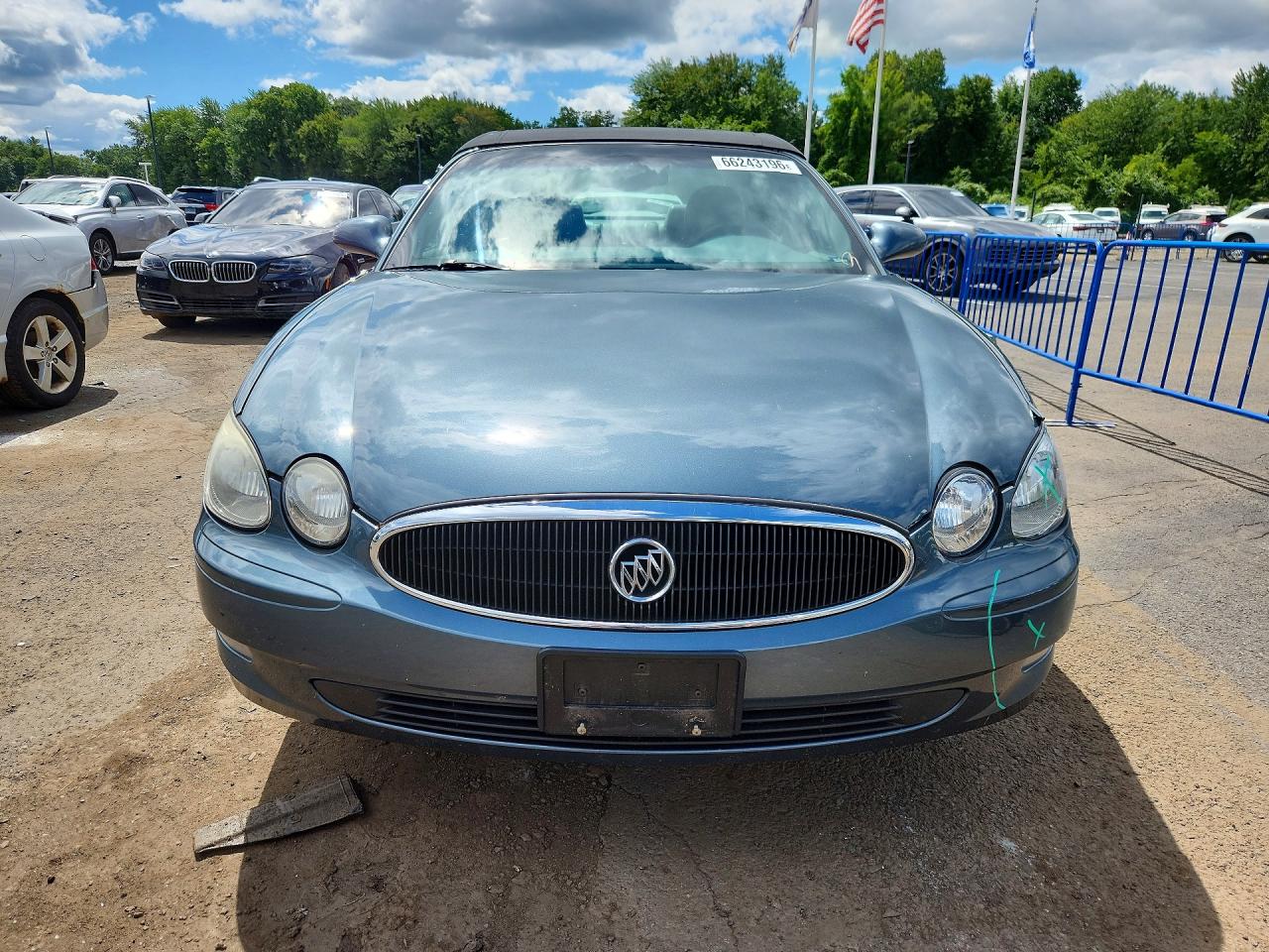 2007 Buick Lacrosse Cxl Blue vin: 2G4WD582671198692